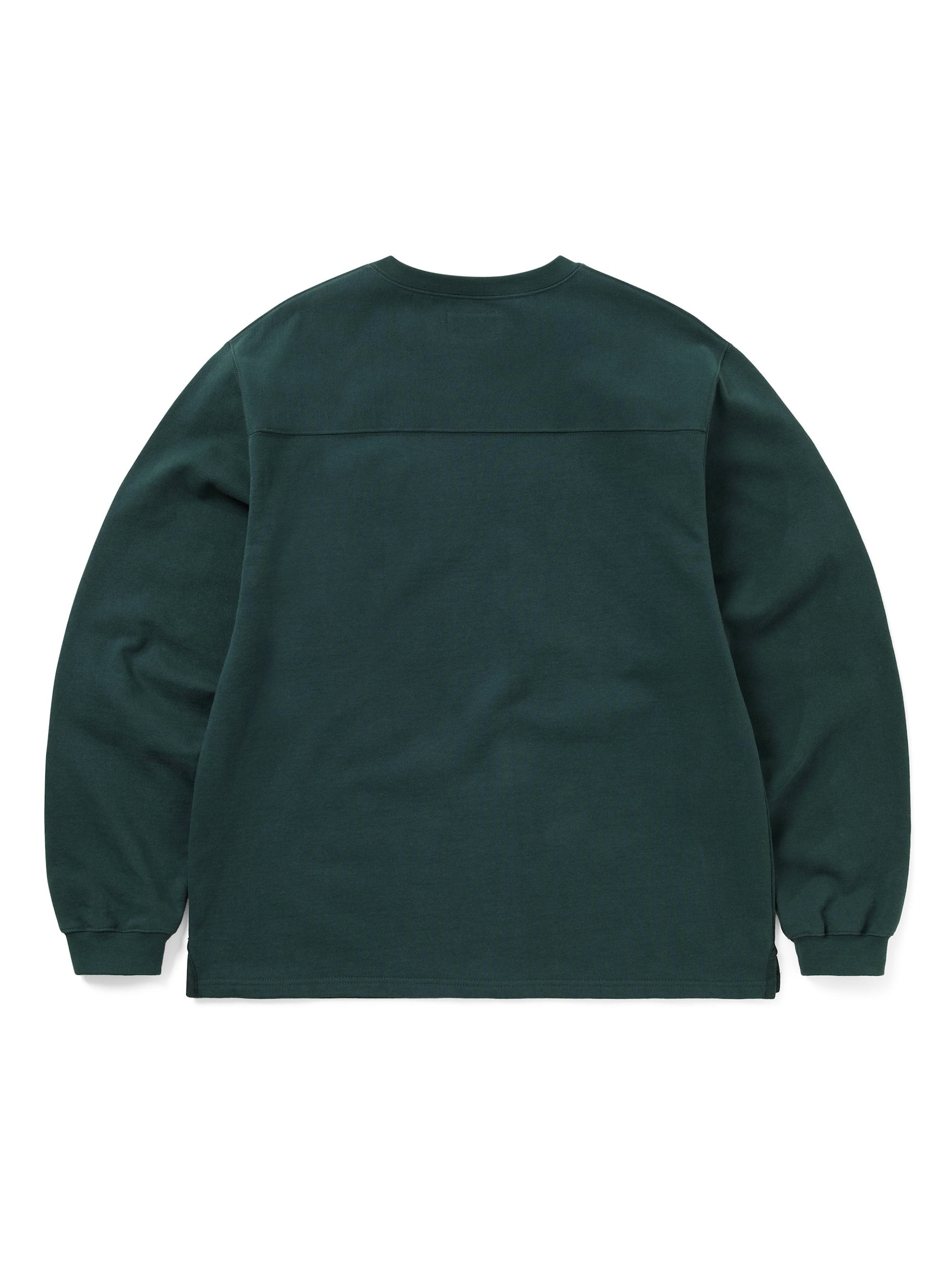 thisisneverthat - THAT Panelled Crewneck (Deep Green) product image 3 | TRAB K-Fashion Australia