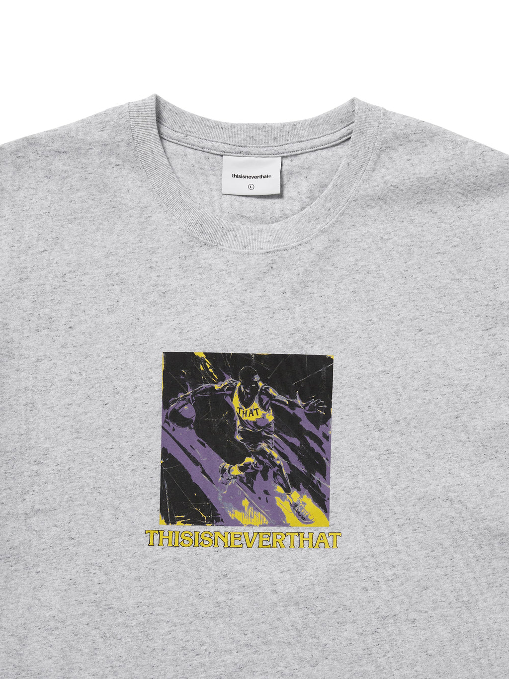 thisisneverthat - THAT Player Tee (Heather Grey) product image 2 | TRAB K-Fashion Australia