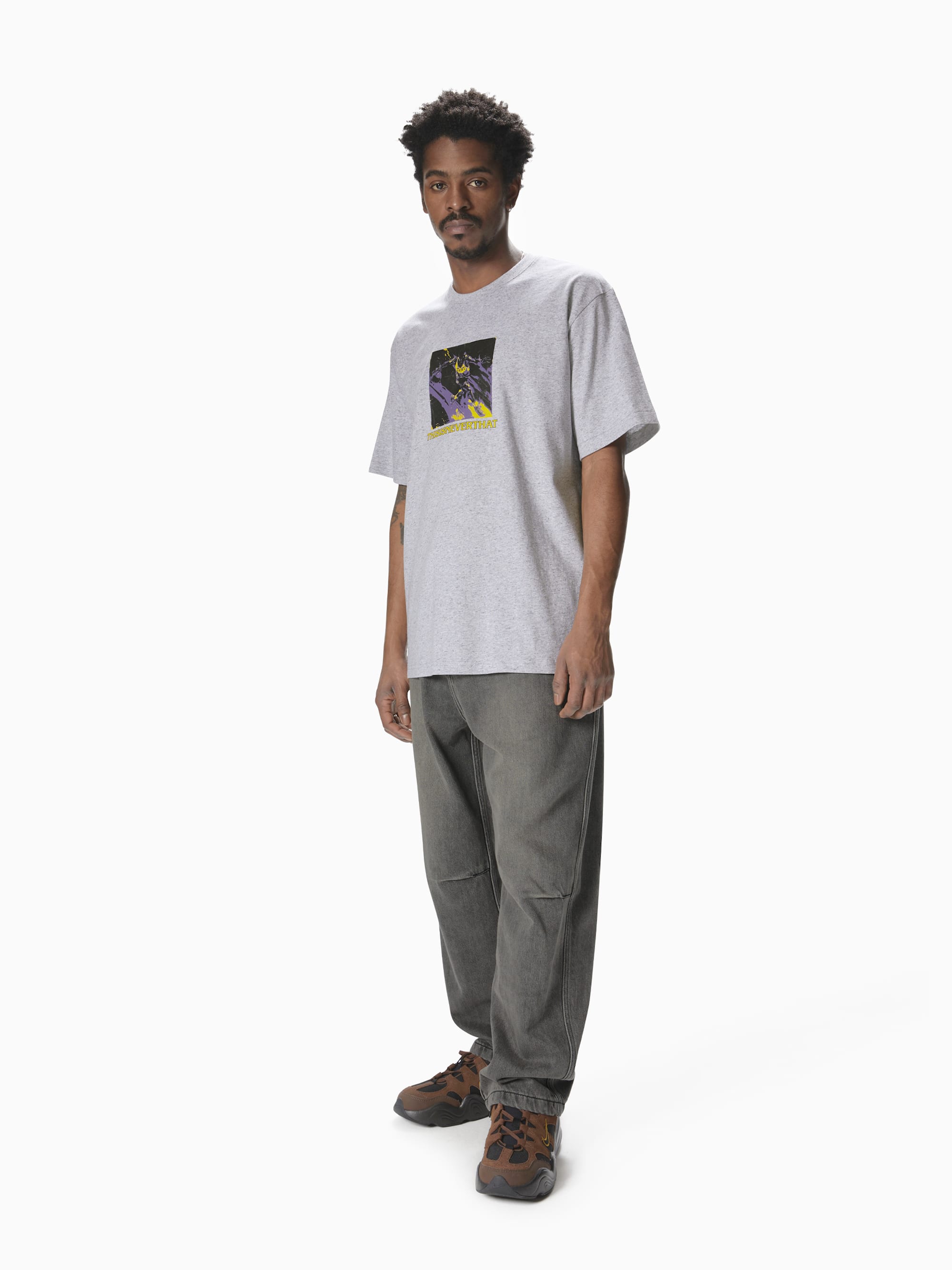 thisisneverthat - THAT Player Tee (Grey) product image 4 | TRAB K-Fashion Australia