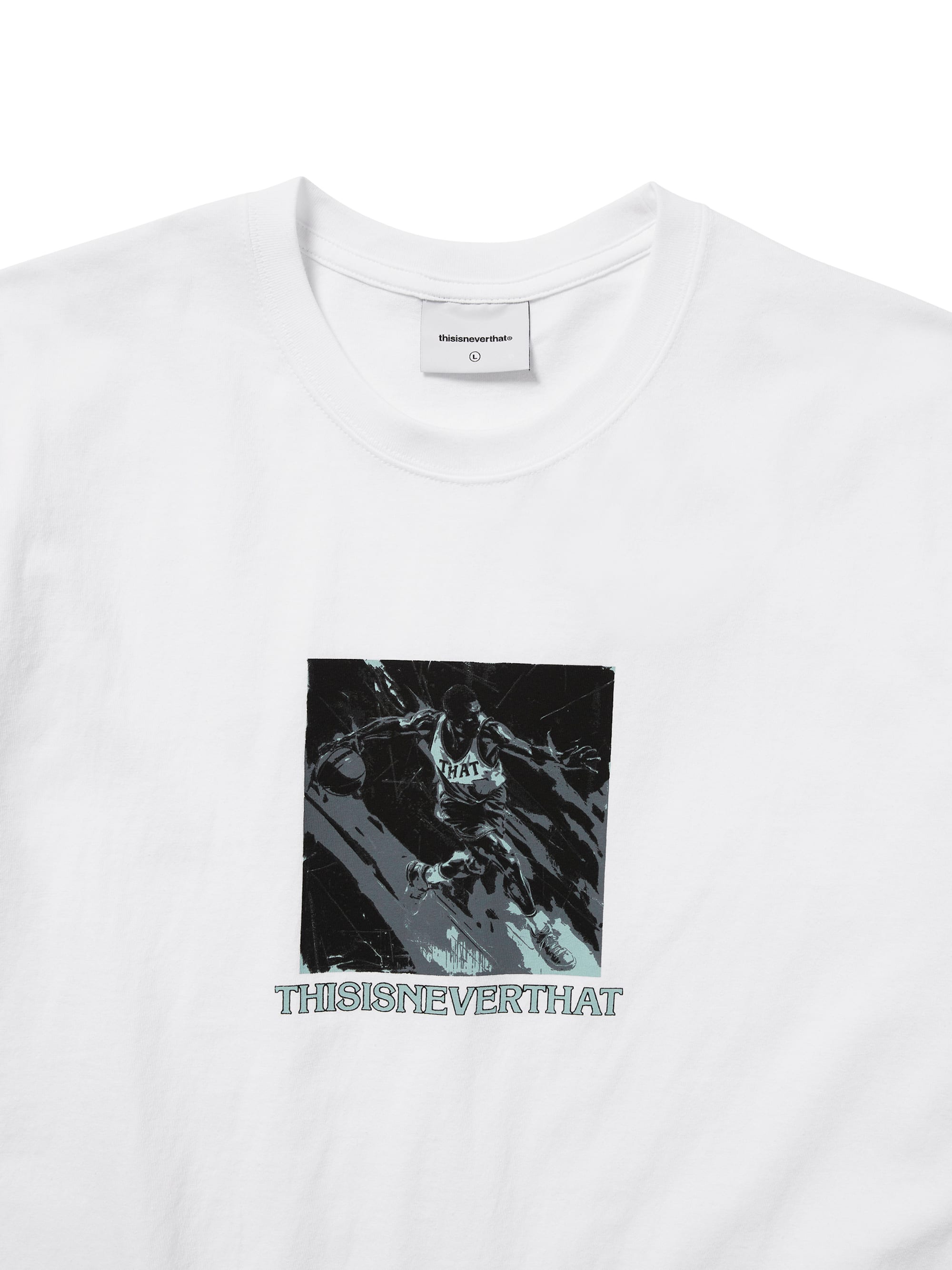 thisisneverthat - THAT Player Tee (White) product image 2 | TRAB K-Fashion Australia
