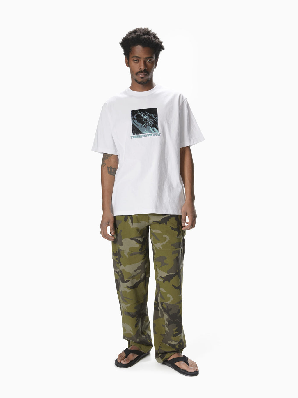 thisisneverthat - THAT Player Tee (White) product image 4 | TRAB K-Fashion Australia