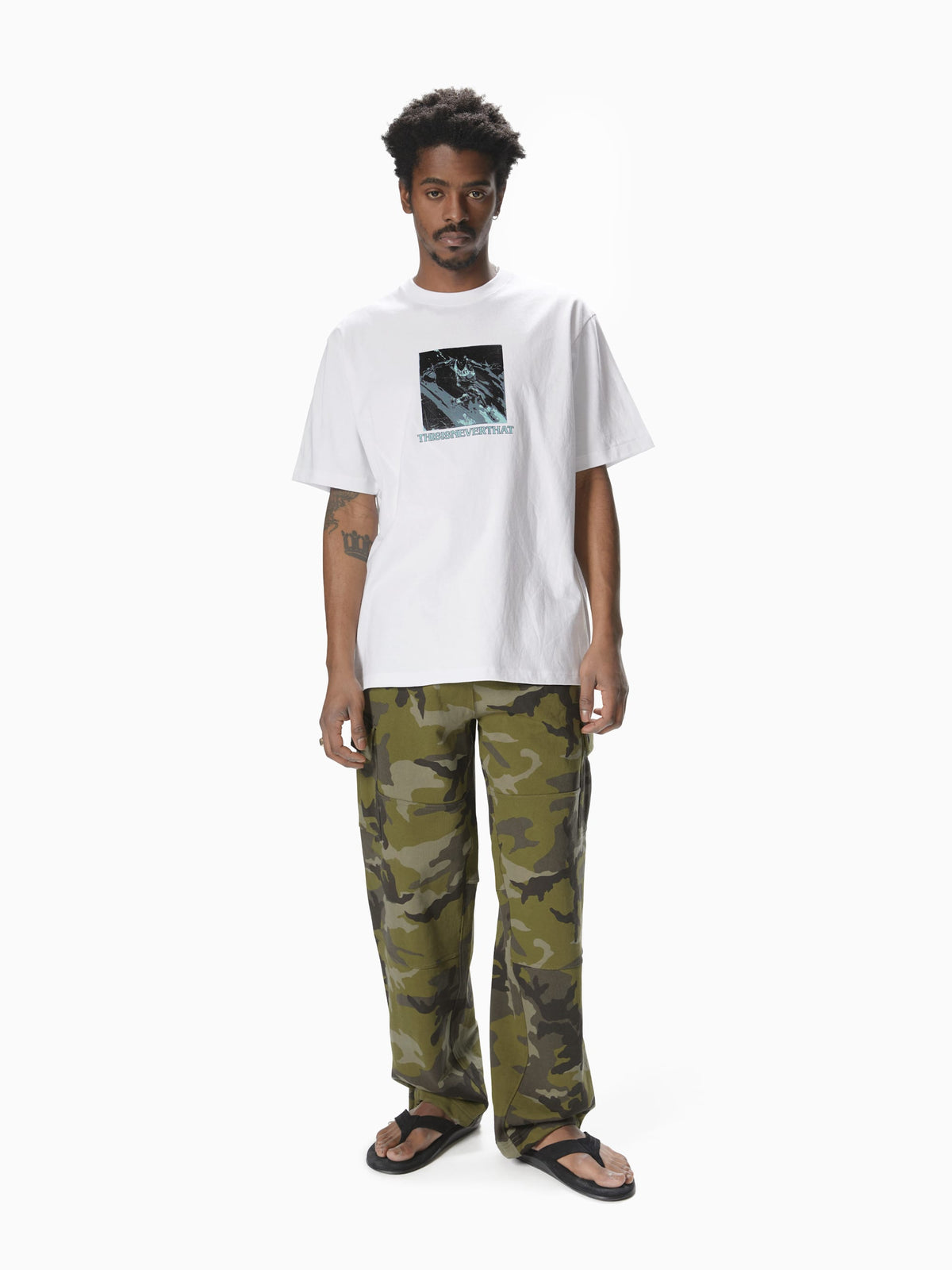 thisisneverthat - THAT Player Tee (White) product image 4 | TRAB K-Fashion Australia