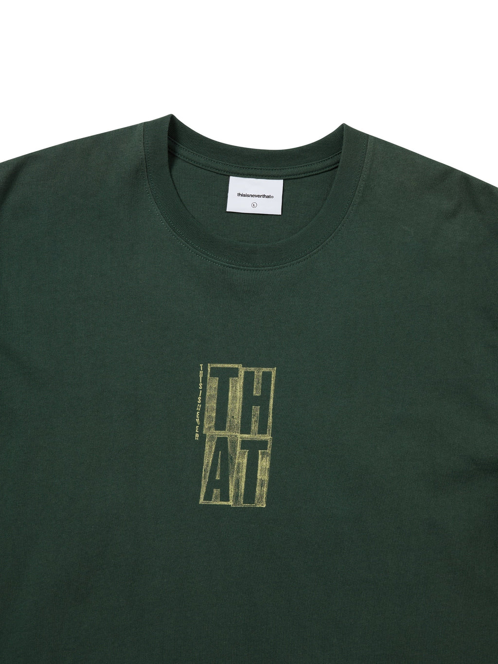 thisisneverthat - THAT Sketch Tee (Green) product image 2 | TRAB K-Fashion Australia