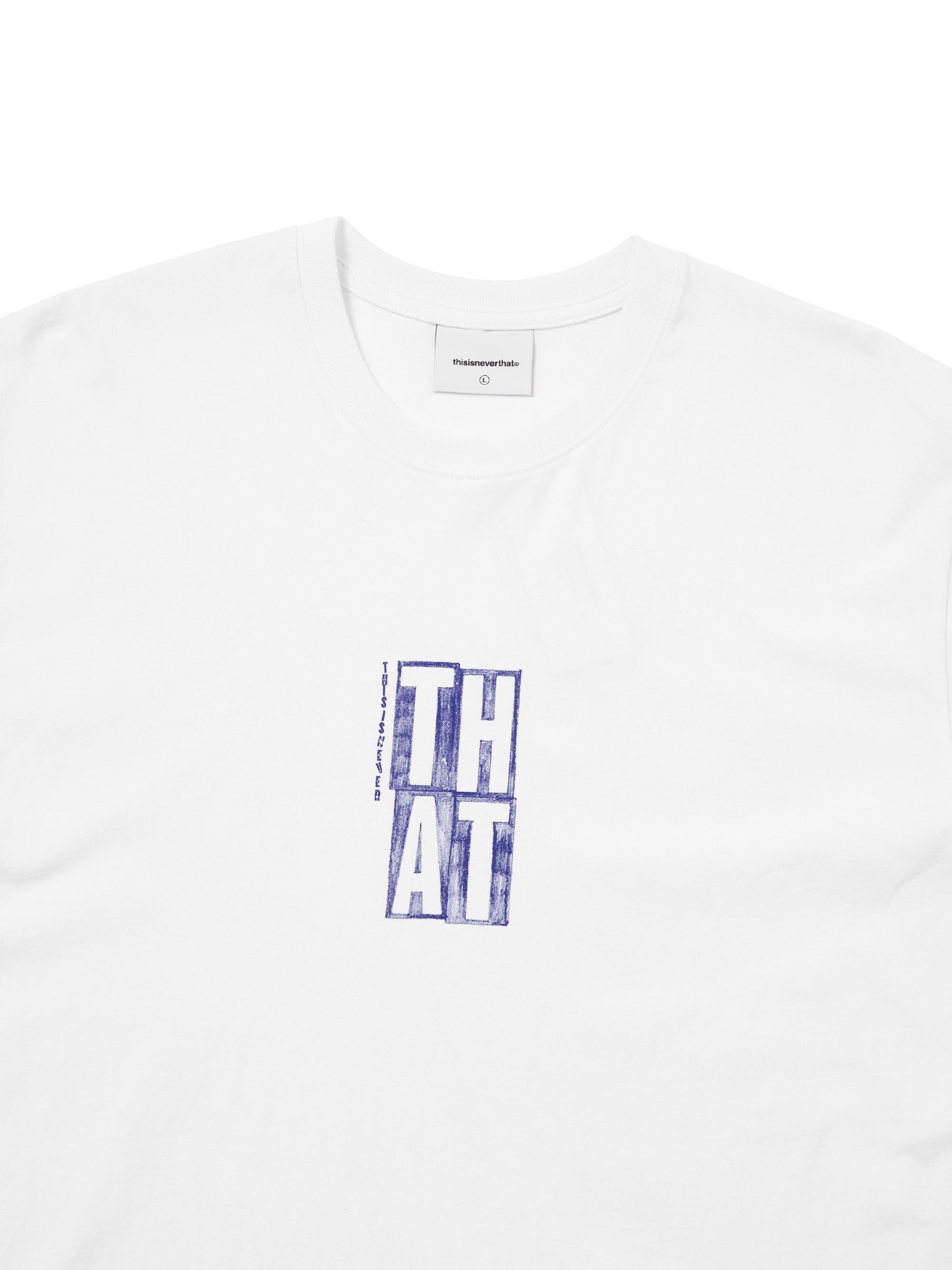 thisisneverthat - THAT Sketch Tee (White) product image 2 | TRAB K-Fashion Australia