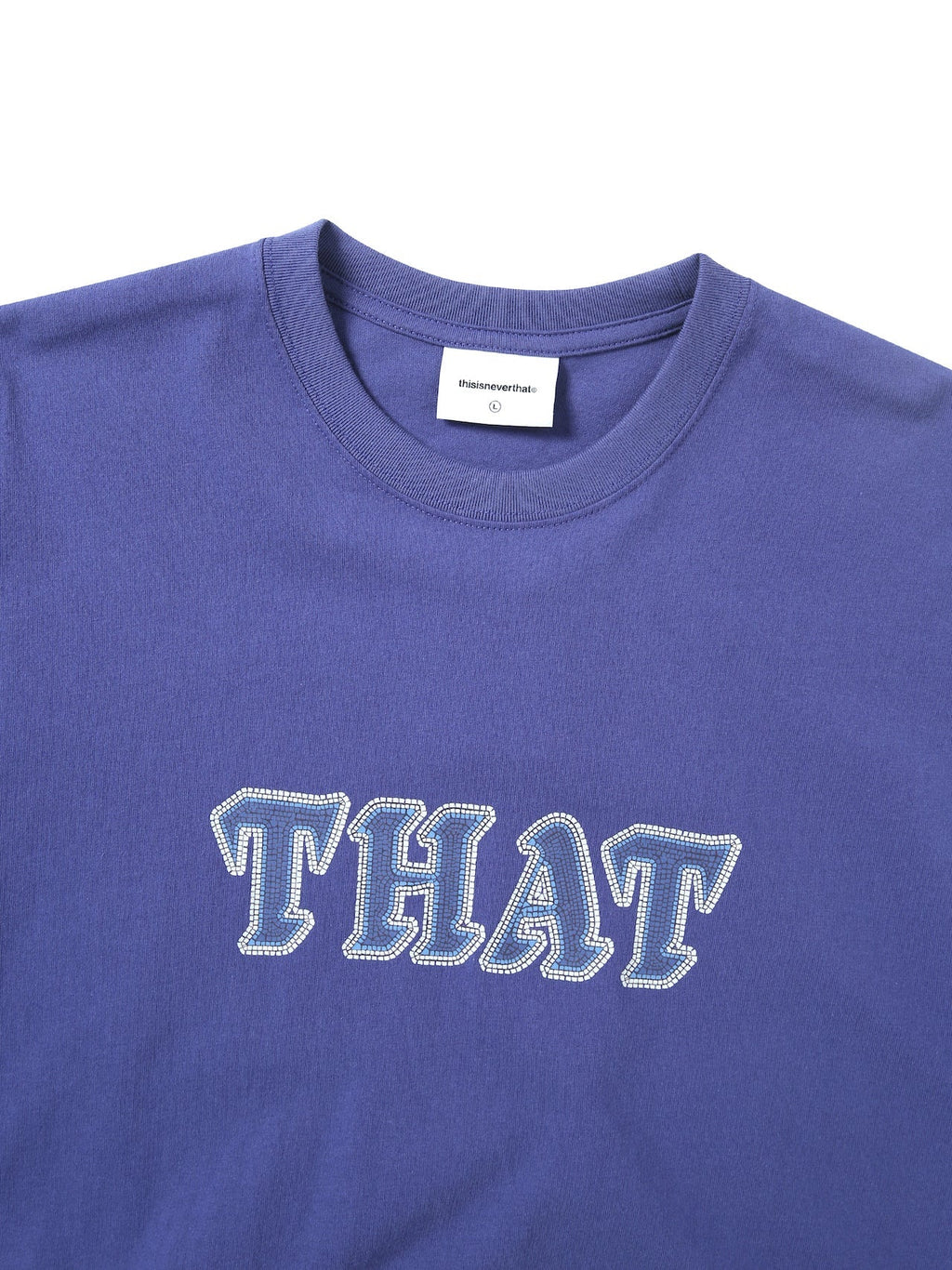 thisisneverthat - THAT Tile Logo Tee (Purple) product image 2 | TRAB K-Fashion Australia