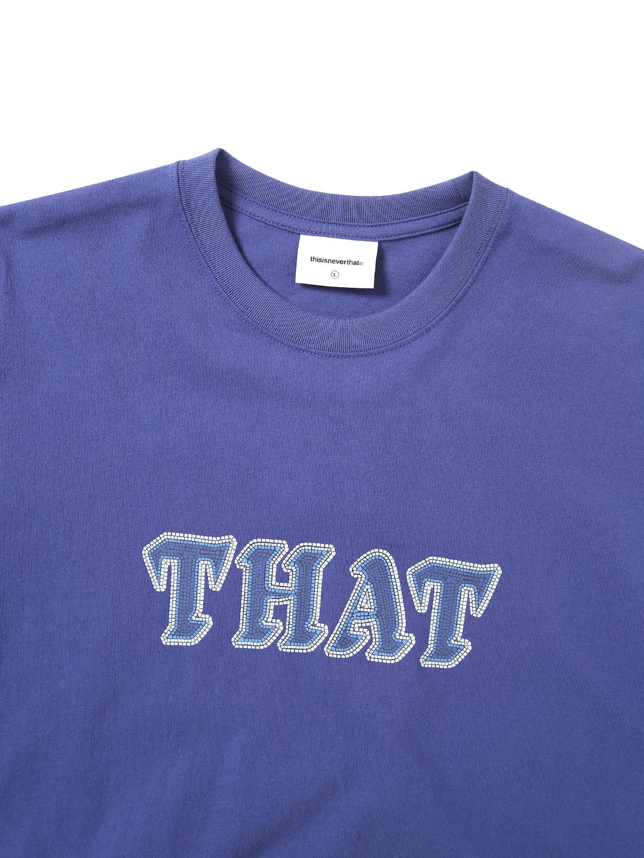 thisisneverthat - THAT Tile Logo Tee (Purple) product image 2 | TRAB K-Fashion Australia