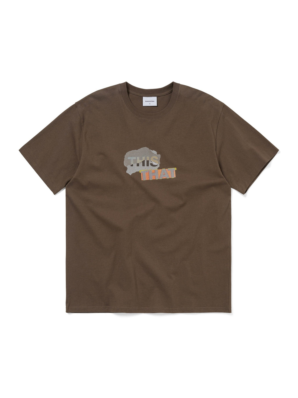 thisisneverthat - THIS THAT Collage Tee (Brown) product image 1 | TRAB K-Fashion Australia