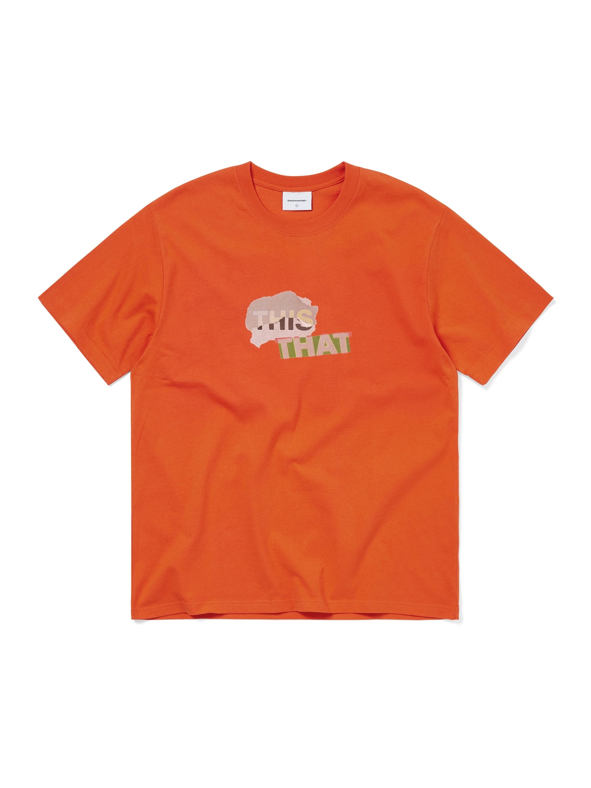 thisisneverthat - THIS THAT Collage Tee (Vermilion) product image 1 | TRAB K-Fashion Australia