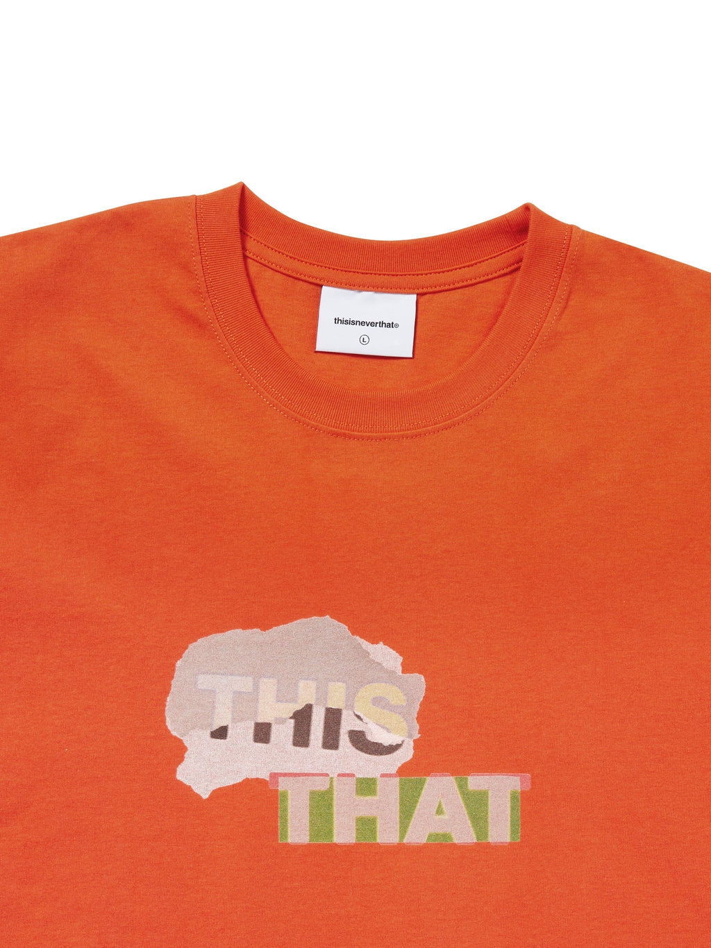 thisisneverthat - THIS THAT Collage Tee (Vermilion) product image 2 | TRAB K-Fashion Australia