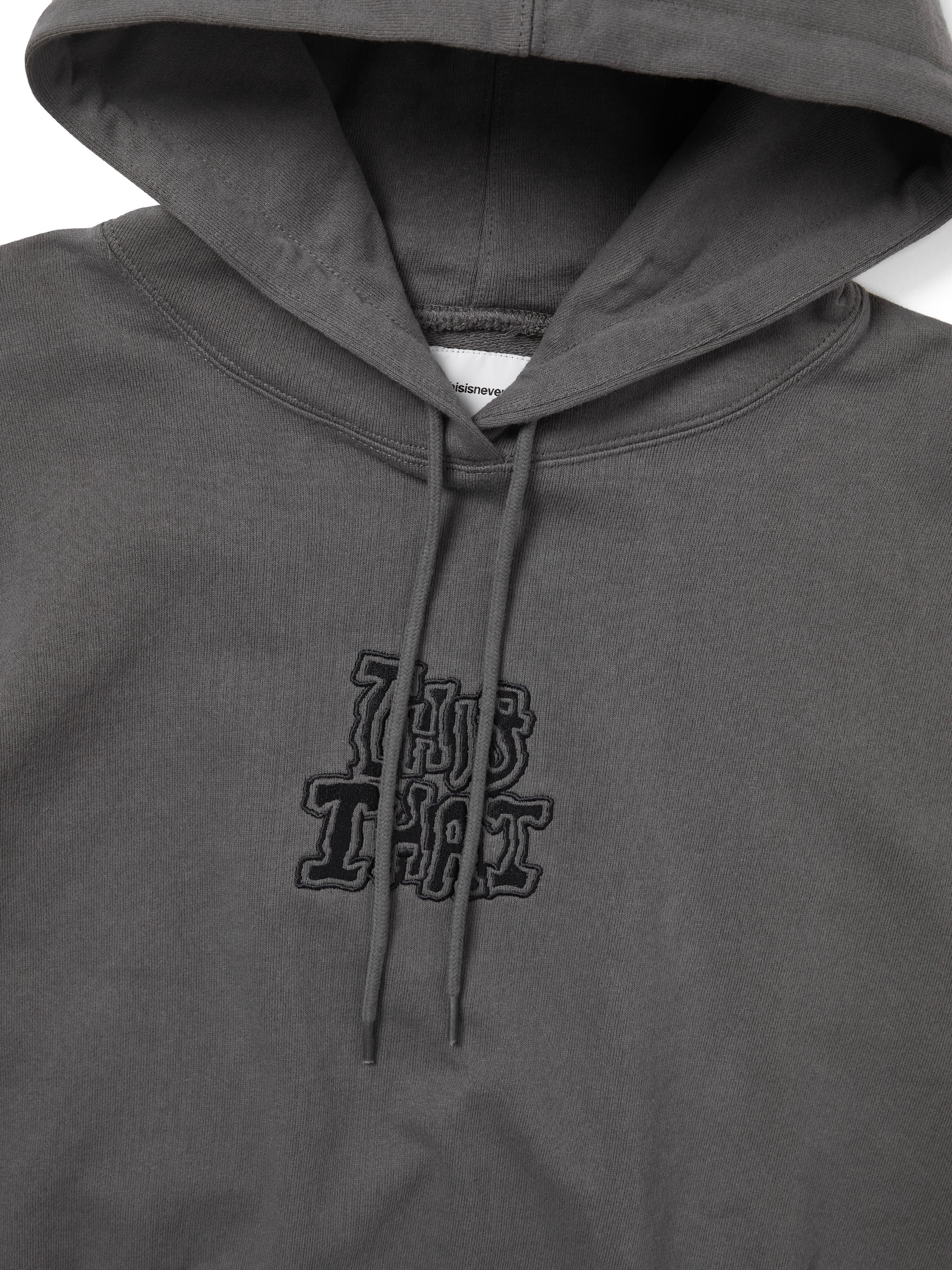thisisneverthat - THISTHAT W Hoodie (Dark Grey) product image 2 | TRAB K-Fashion Australia