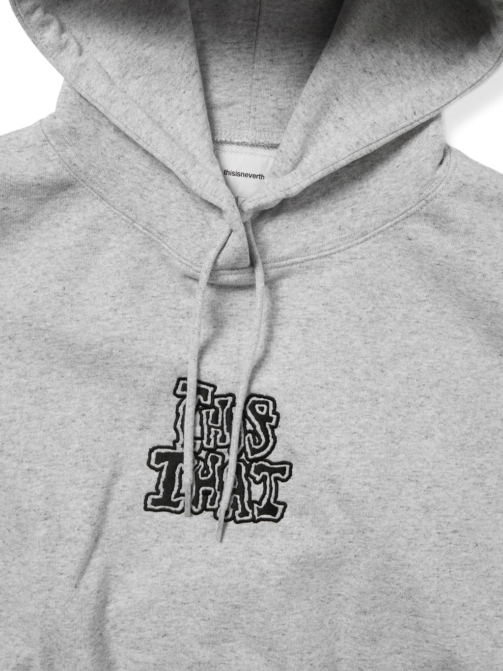 thisisneverthat - THISTHAT W Hoodie (Heather Grey) product image 2 | TRAB K-Fashion Australia