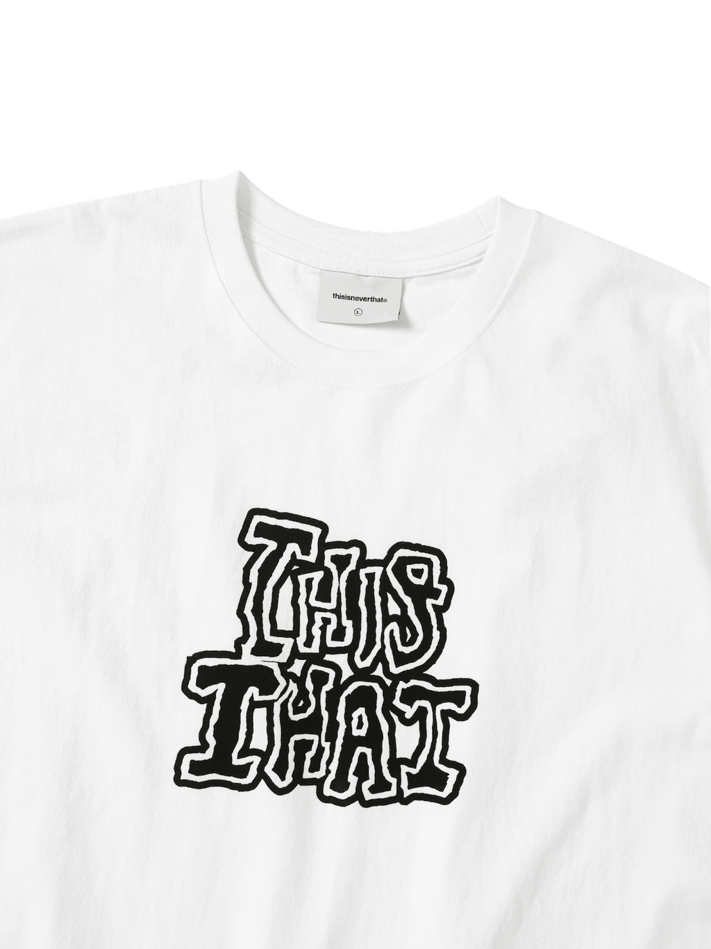 thisisneverthat - THISTHAT Tee (White) product image 2 | TRAB K-Fashion Australia