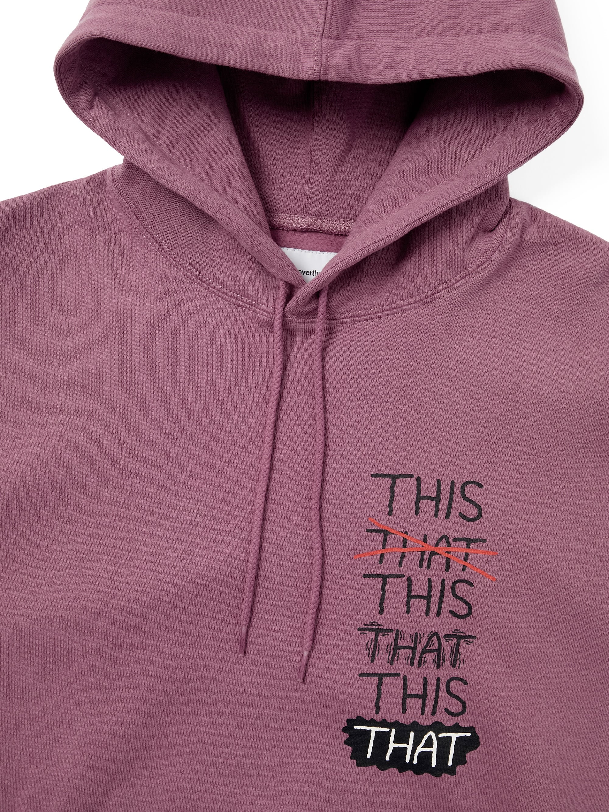 thisisneverthat - THISTHAT Skate Hoodie (Fuchsia) product image 2 | TRAB K-Fashion Australia