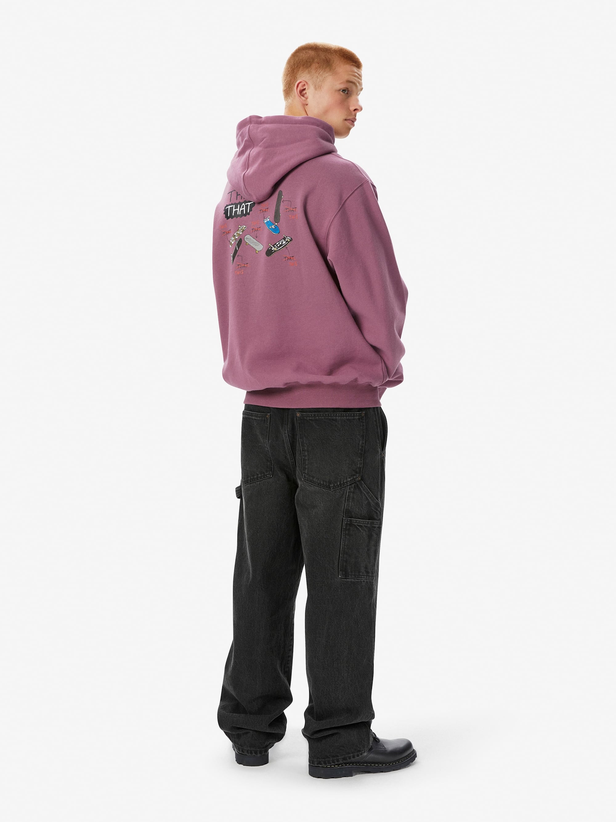 thisisneverthat - THISTHAT Skate Hoodie (Fuchsia) product image 7 | TRAB K-Fashion Australia