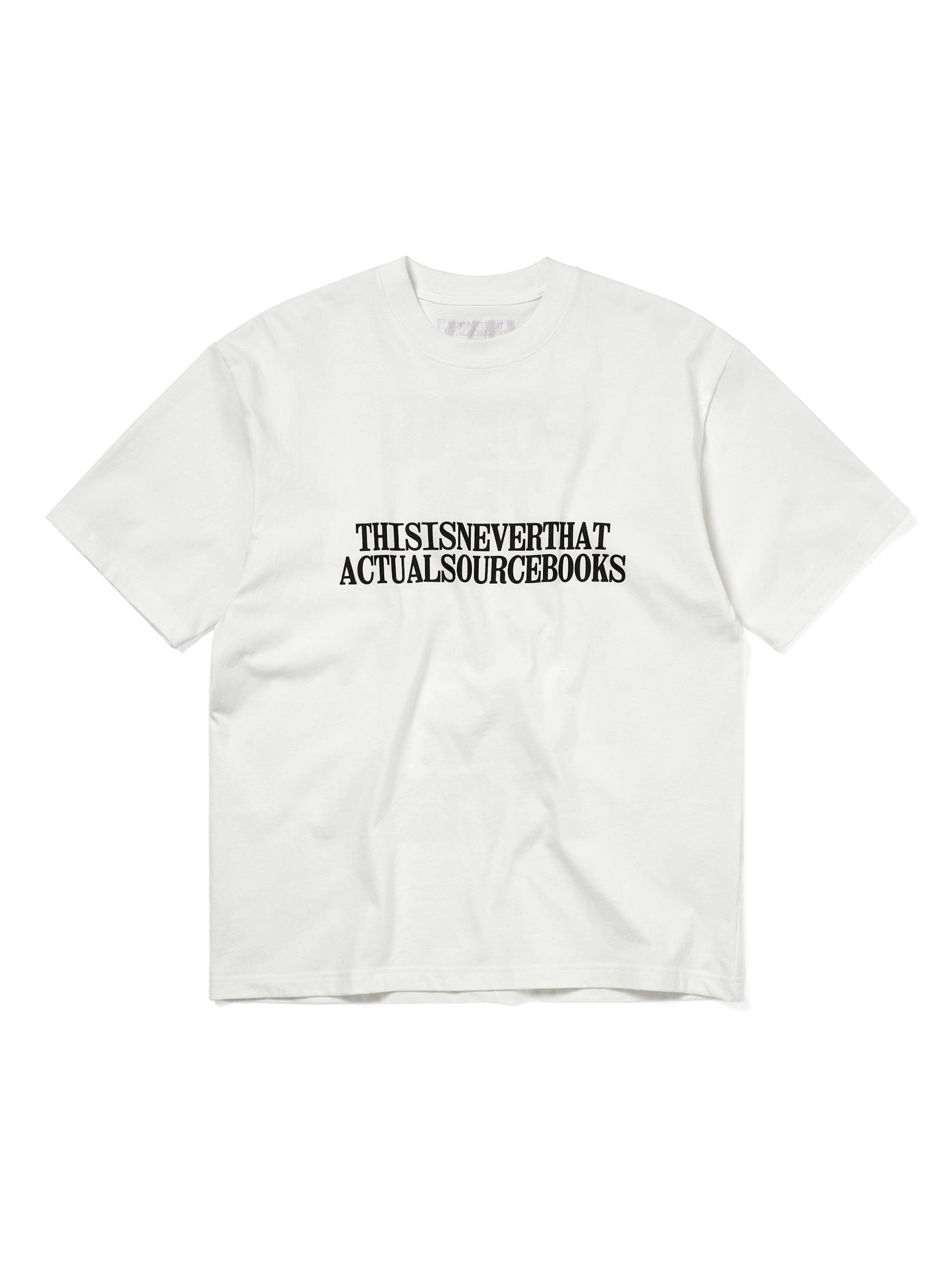 thisisneverthat - TNT ASb Commuter Tee (White) product image 1 | TRAB K-Fashion Australia