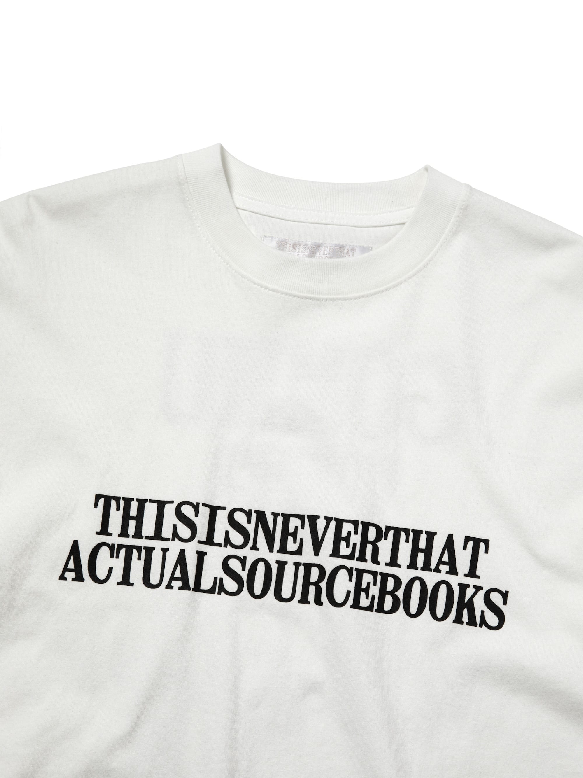 thisisneverthat - TNT ASb Commuter Tee (White) product image 2 | TRAB K-Fashion Australia