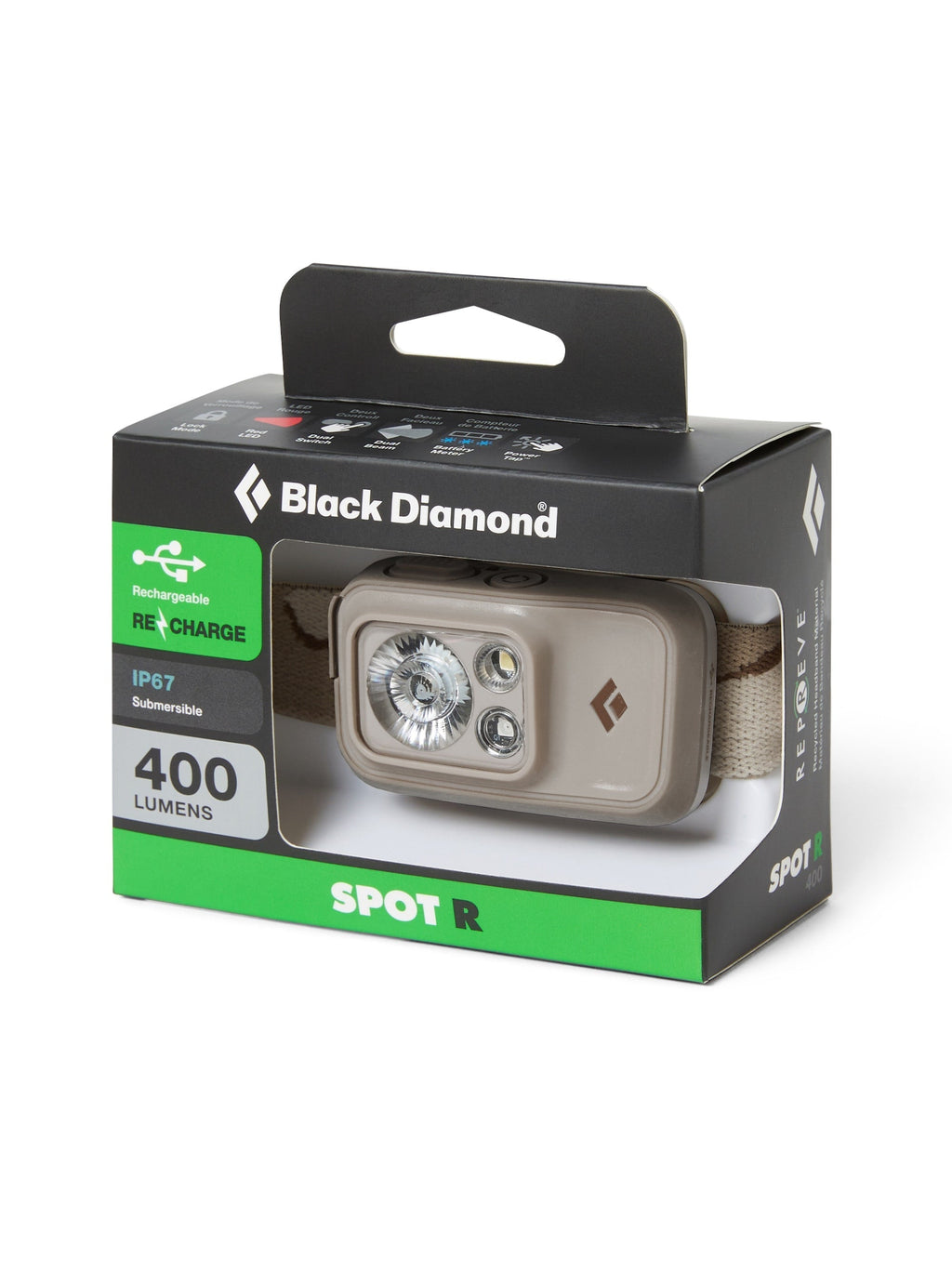 thisisneverthat - TNT Black Diamond SPOT 400-R Headlamp (camo) product image 10 | TRAB K-Fashion Australia