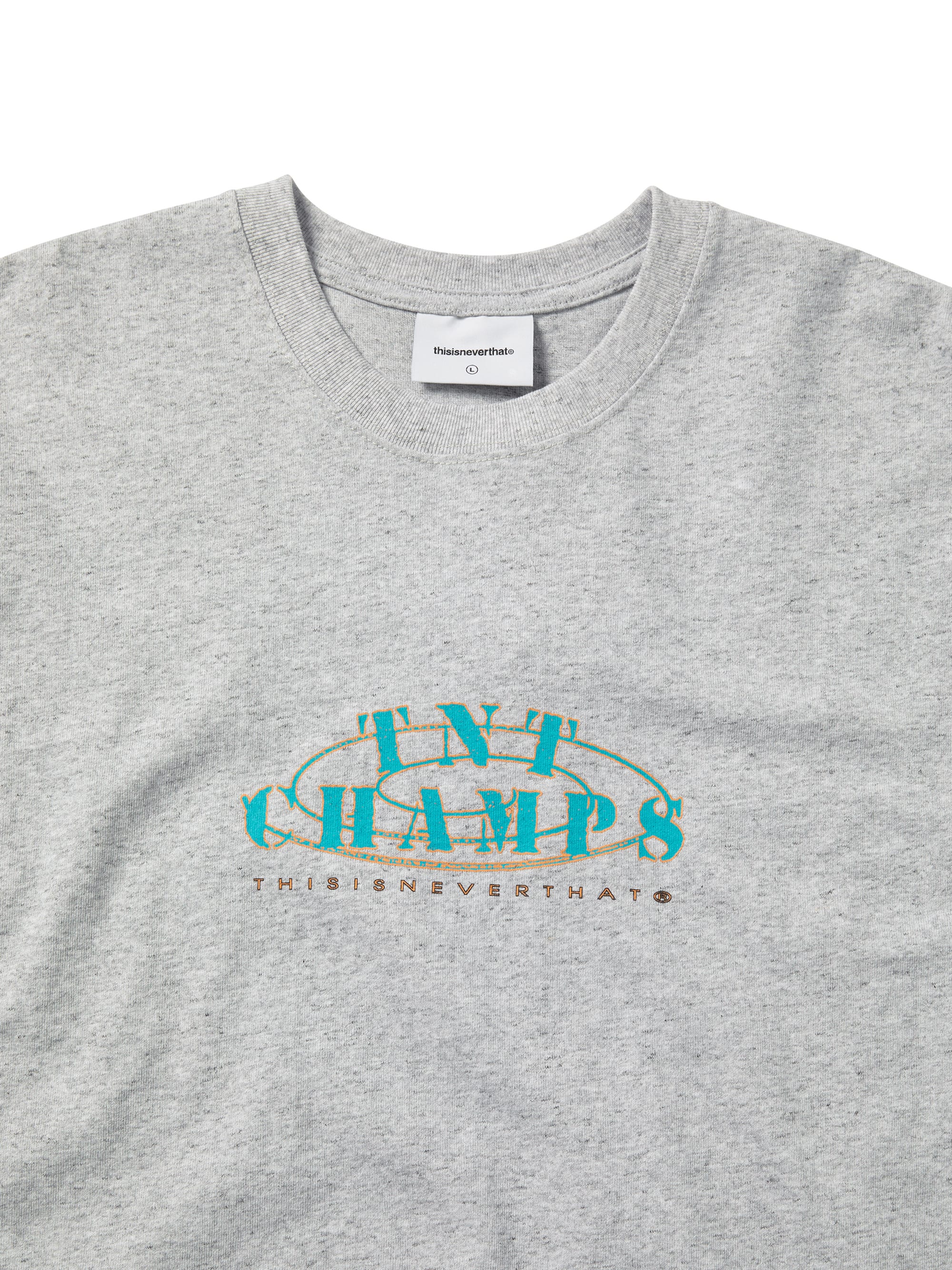 thisisneverthat - TNT CHAMPS Tee (Heather Grey) product image 2 | TRAB K-Fashion Australia