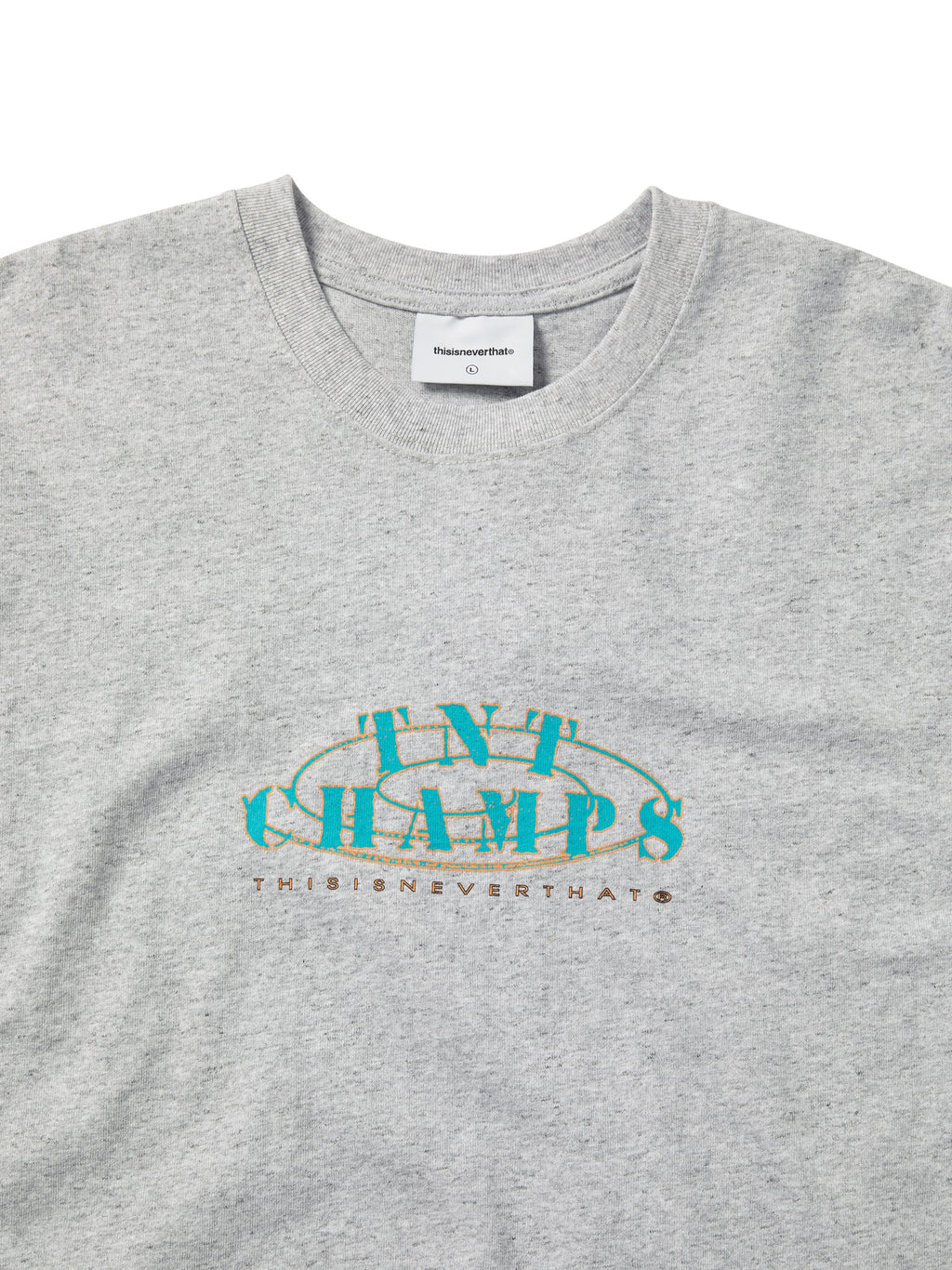 thisisneverthat - TNT CHAMPS Tee (Heather Grey) product image 2 | TRAB K-Fashion Australia