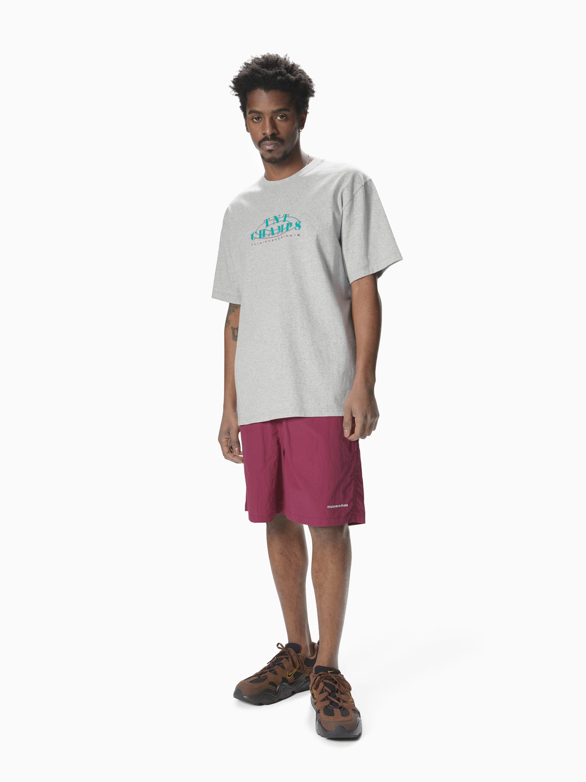 thisisneverthat - TNT CHAMPS Tee (Heather Grey) product image 4 | TRAB K-Fashion Australia