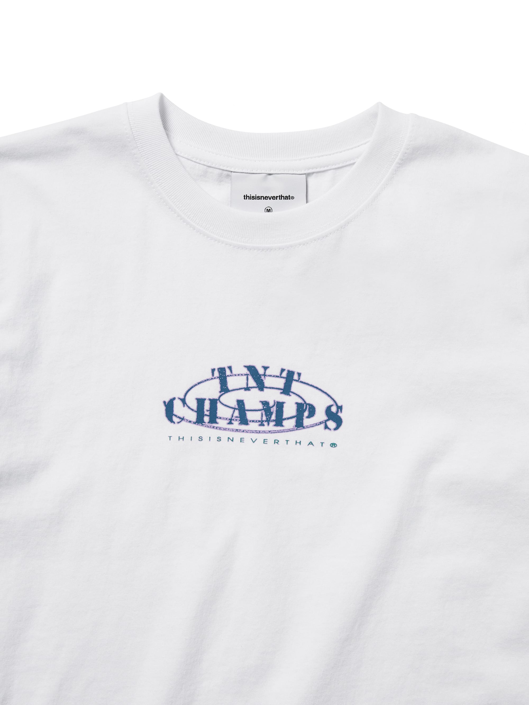 thisisneverthat - TNT CHAMPS W Tee (White) product image 2 | TRAB K-Fashion Australia