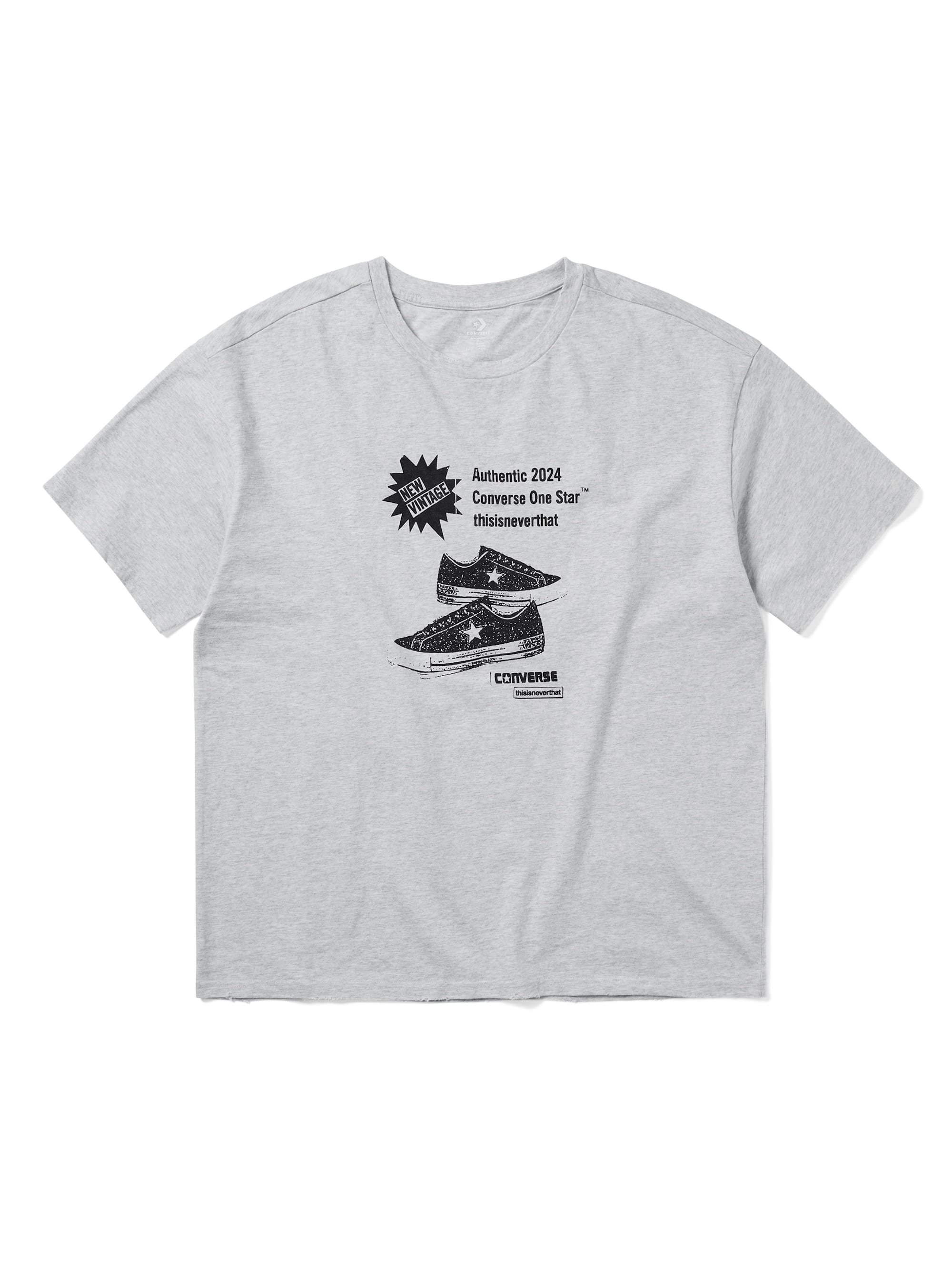 thisisneverthat - TNT Converse NEW VINTAGE Tee (Grey) product image 1 | TRAB K-Fashion Australia