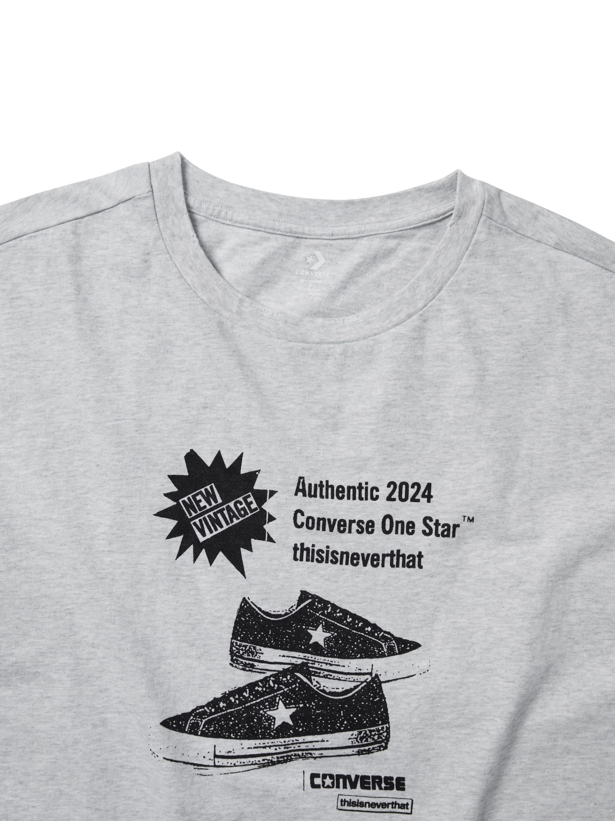 thisisneverthat - TNT Converse NEW VINTAGE Tee Grey (Blue) product image 2 | TRAB K-Fashion Australia