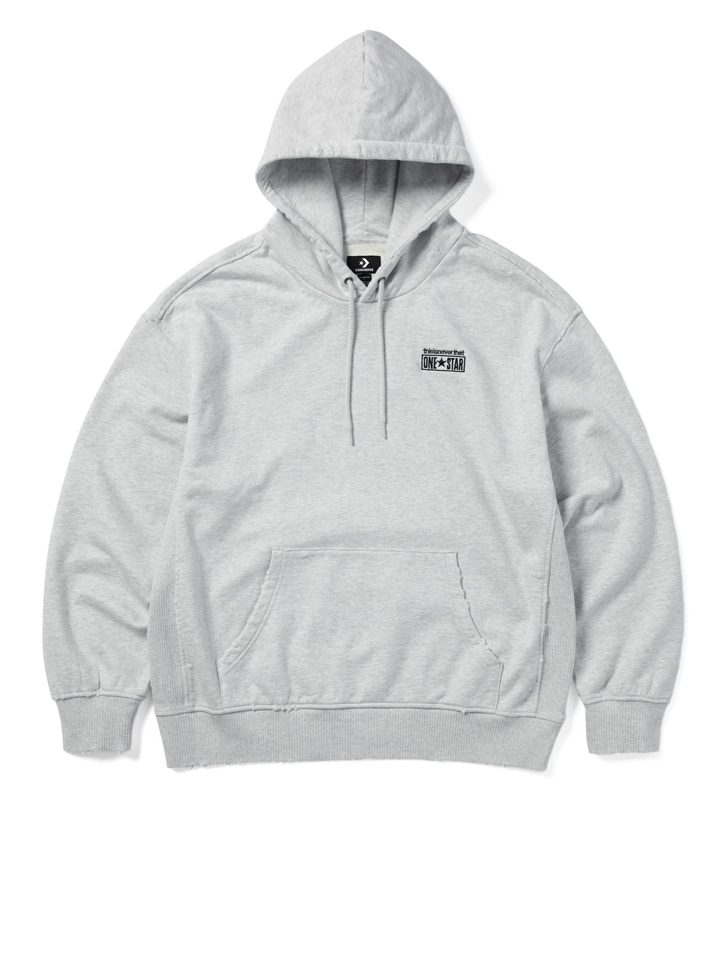 thisisneverthat - TNT Converse Washed Hoodie (Grey) product image 1 | TRAB K-Fashion Australia