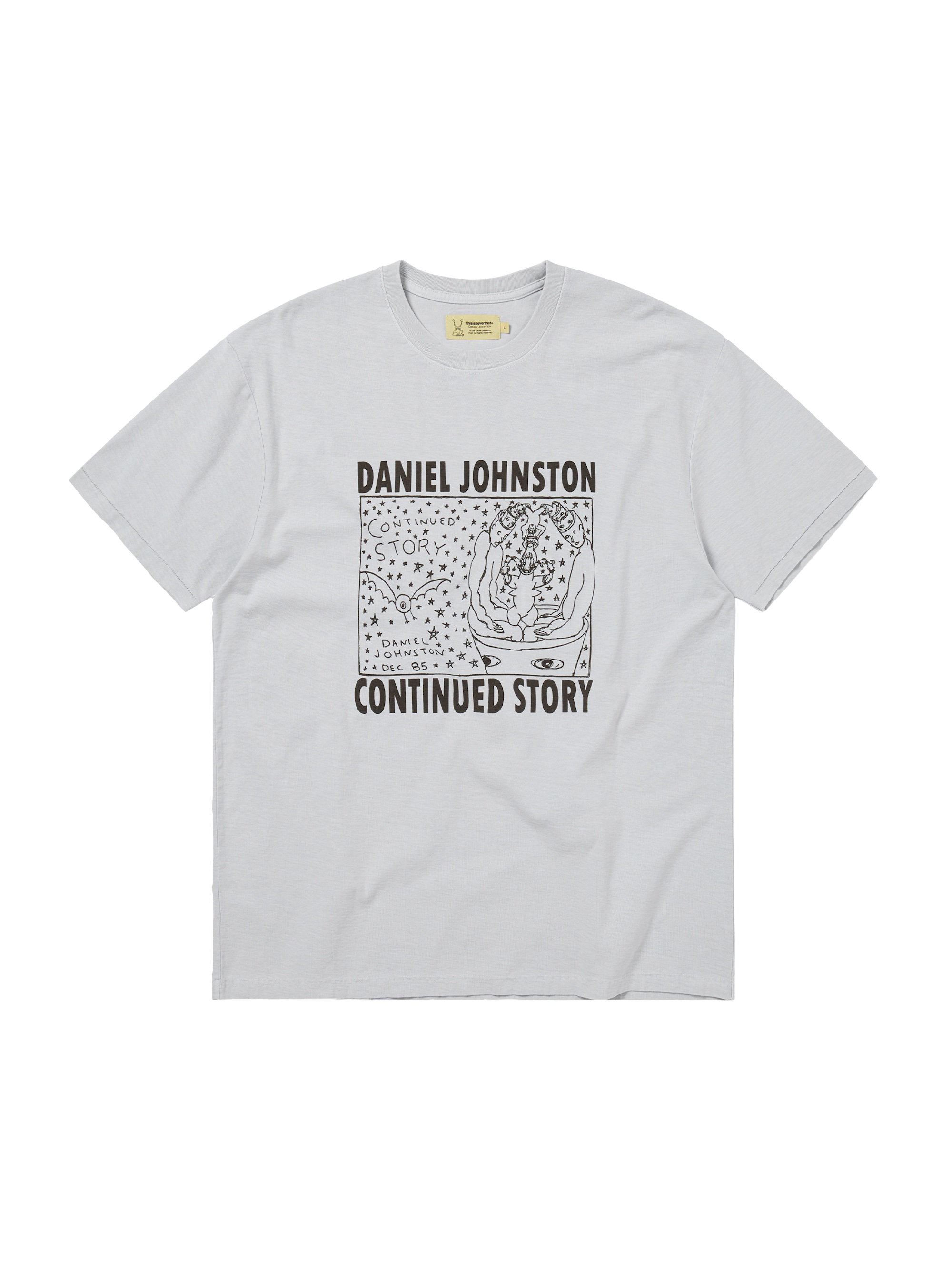 thisisneverthat - TNT Daniel Johnston Continued Story Tee (Lilac) product image 1 | TRAB K-Fashion Australia