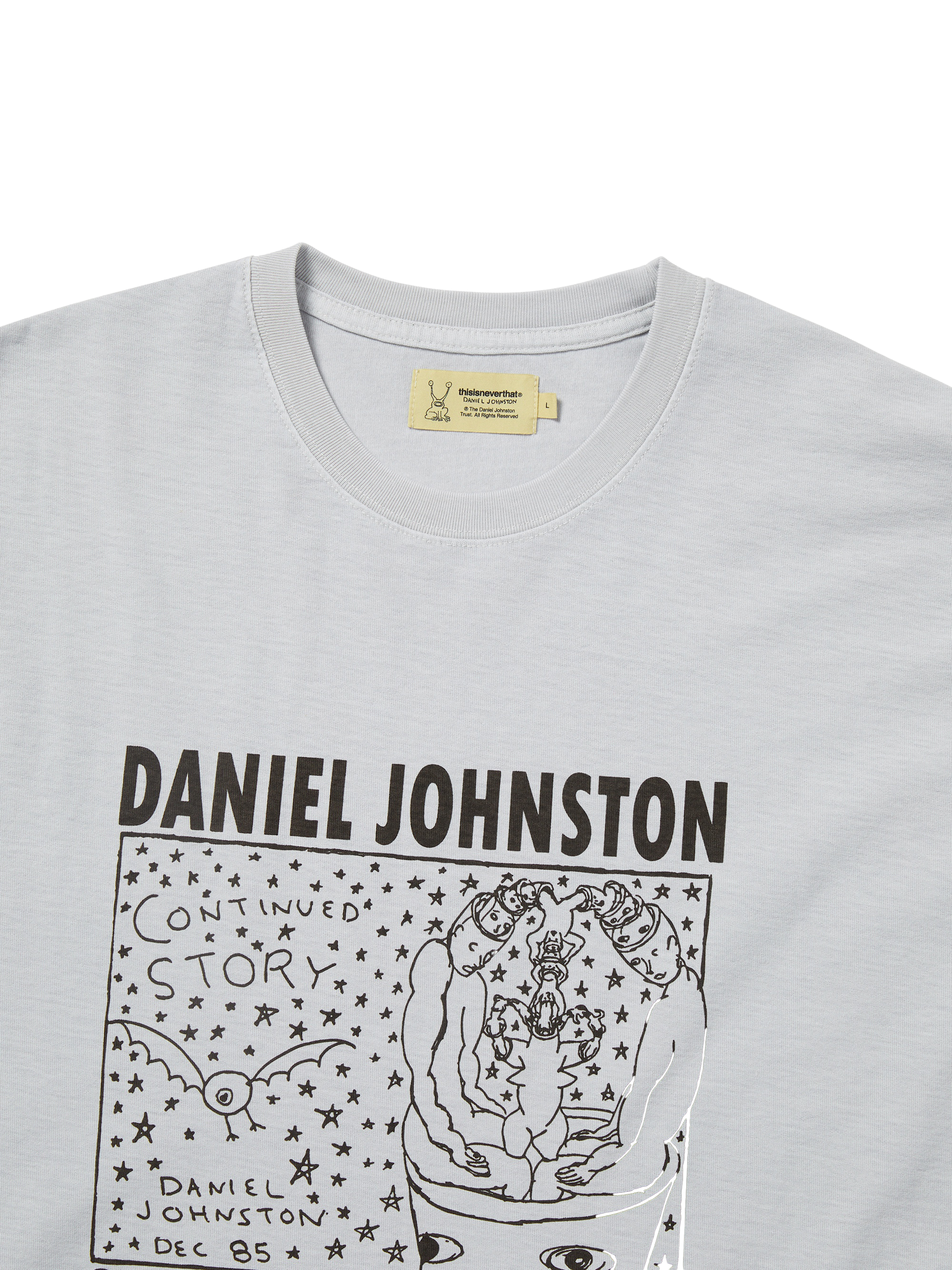 thisisneverthat - TNT Daniel Johnston Continued Story Tee (Lilac) product image 2 | TRAB K-Fashion Australia