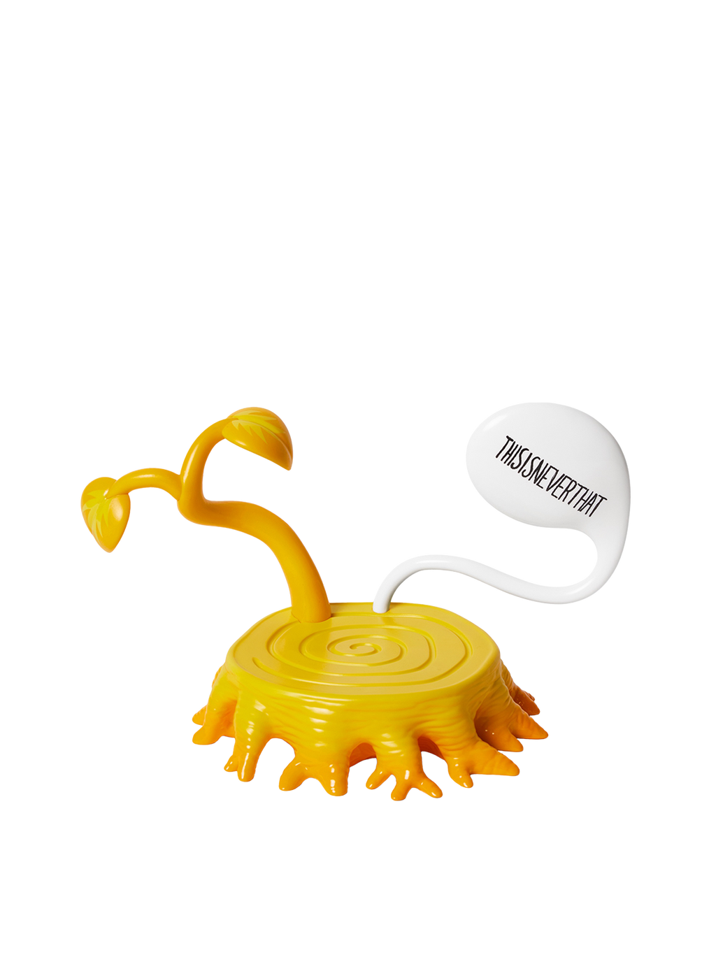thisisneverthat - TNT Daniel Johnston Jeremiah the Innocent Frog Vinyl Sculpture (Yellow) product image 4 | TRAB K-Fashion Australia