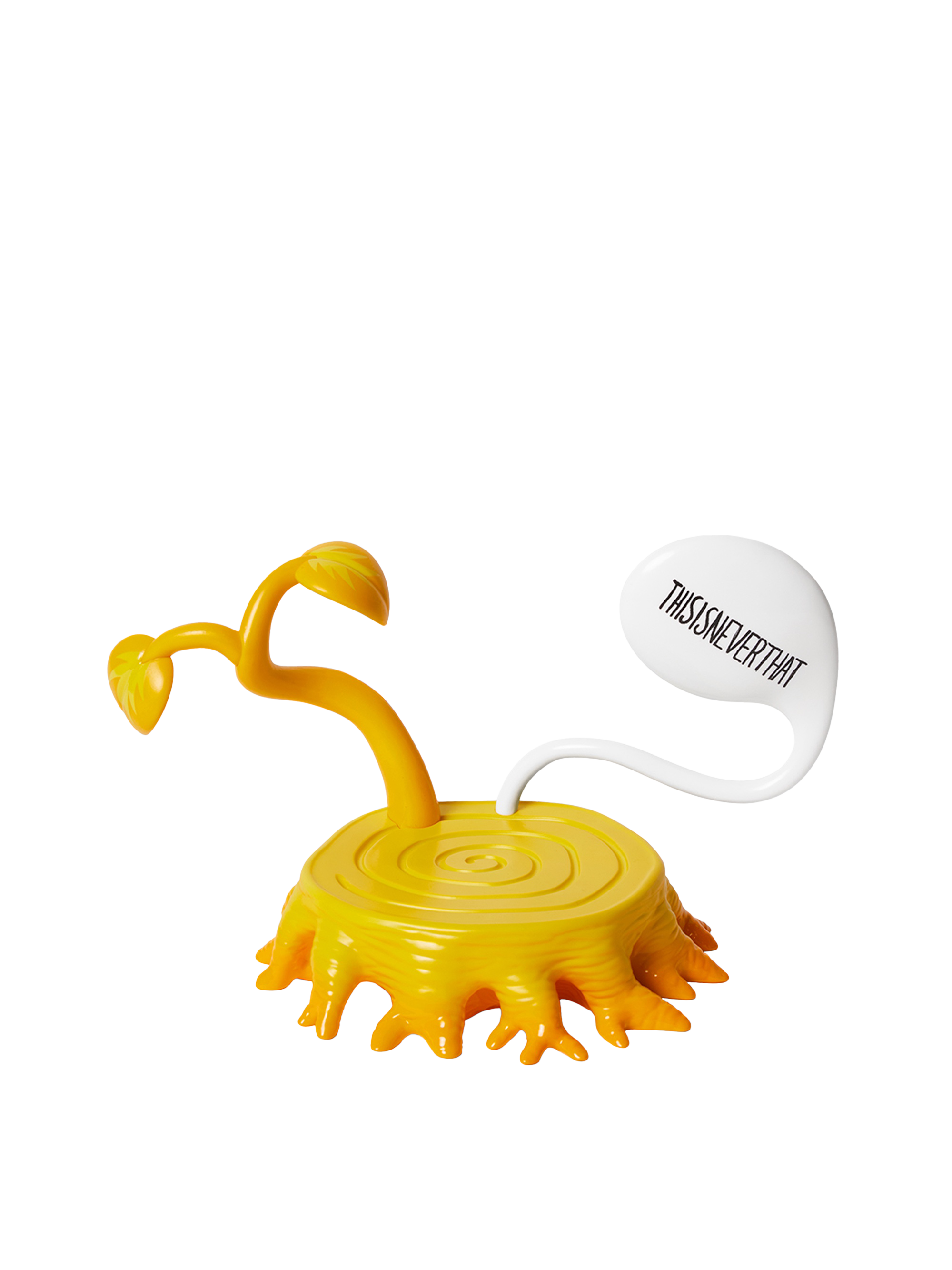 thisisneverthat - TNT Daniel Johnston Jeremiah the Innocent Frog Vinyl Sculpture (Yellow) product image 4 | TRAB K-Fashion Australia