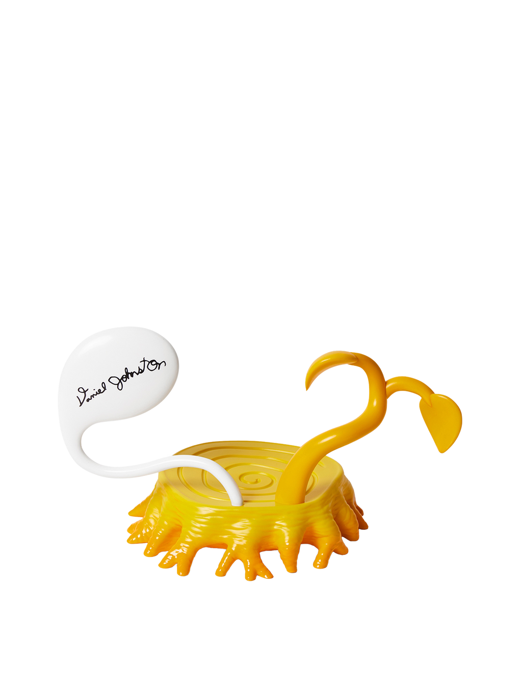 thisisneverthat - TNT Daniel Johnston Jeremiah the Innocent Frog Vinyl Sculpture (Yellow) product image 5 | TRAB K-Fashion Australia