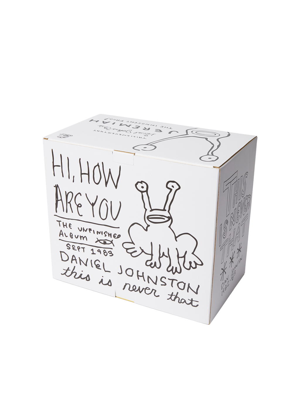 thisisneverthat - TNT Daniel Johnston Jeremiah the Innocent Frog Vinyl Sculpture (Yellow) product image 9 | TRAB K-Fashion Australia