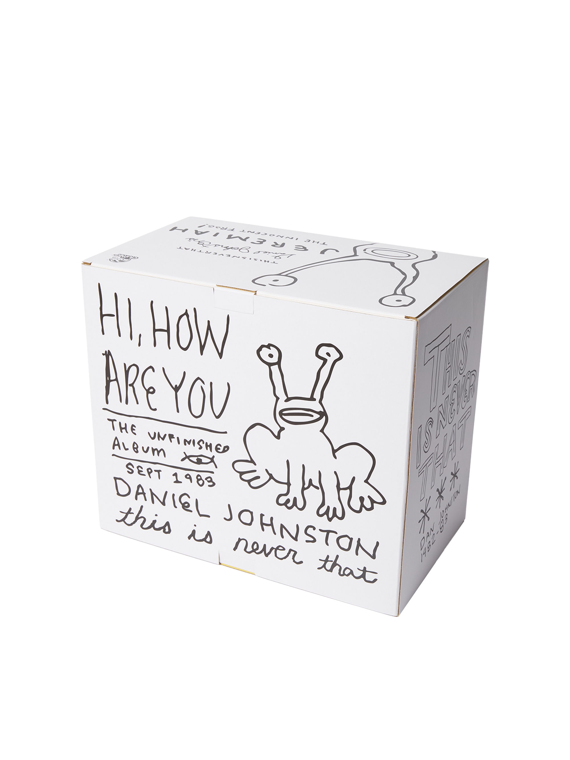 thisisneverthat - TNT Daniel Johnston Jeremiah the Innocent Frog Vinyl Sculpture (Yellow) product image 9 | TRAB K-Fashion Australia