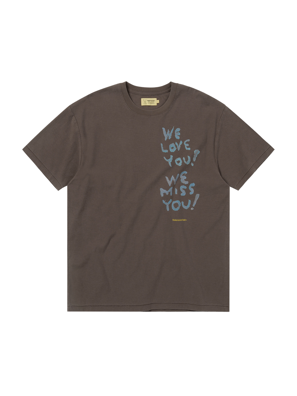 thisisneverthat - TNT Daniel Johnston Kirby Tee (Brown) product image 1 | TRAB K-Fashion Australia