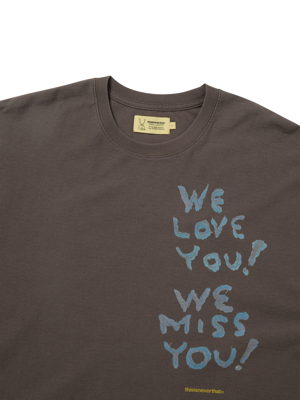 thisisneverthat - TNT Daniel Johnston Kirby Tee (Brown) product image 2 | TRAB K-Fashion Australia