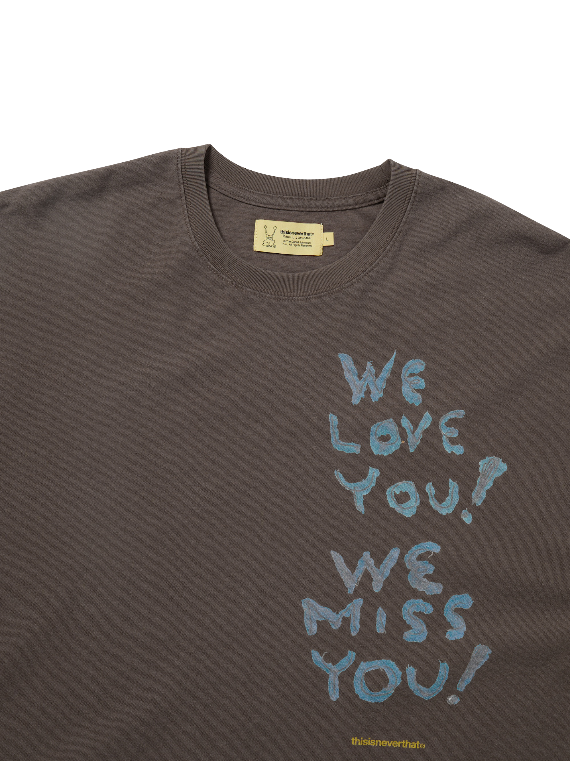 thisisneverthat - TNT Daniel Johnston Kirby Tee (Brown) product image 2 | TRAB K-Fashion Australia