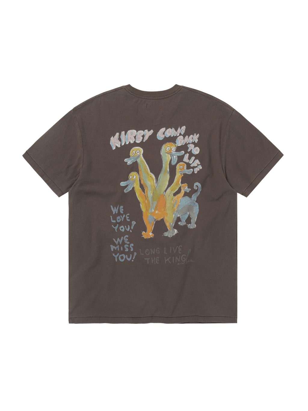thisisneverthat - TNT Daniel Johnston Kirby Tee (Brown) product image 3 | TRAB K-Fashion Australia