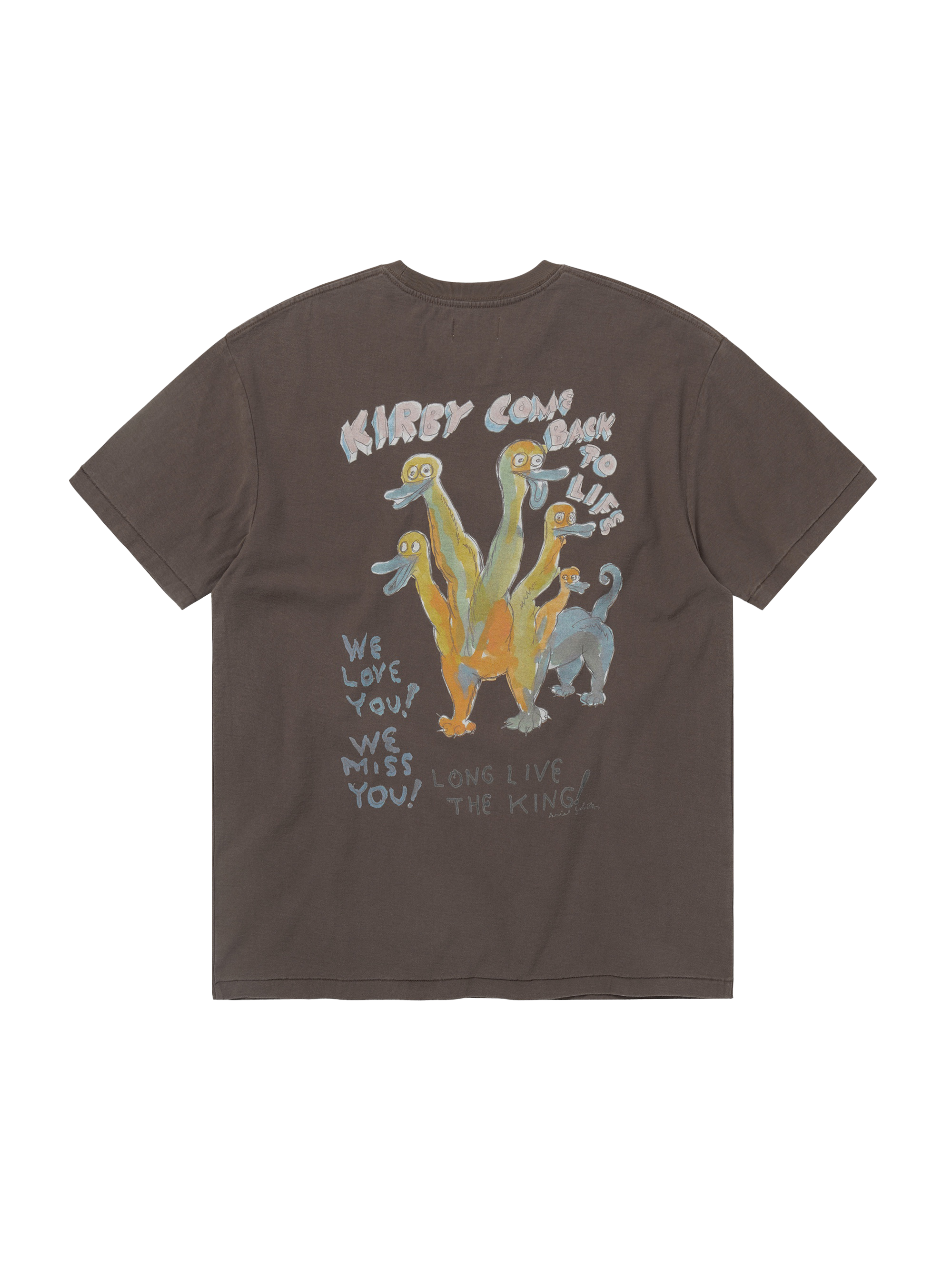 thisisneverthat - TNT Daniel Johnston Kirby Tee (Brown) product image 3 | TRAB K-Fashion Australia