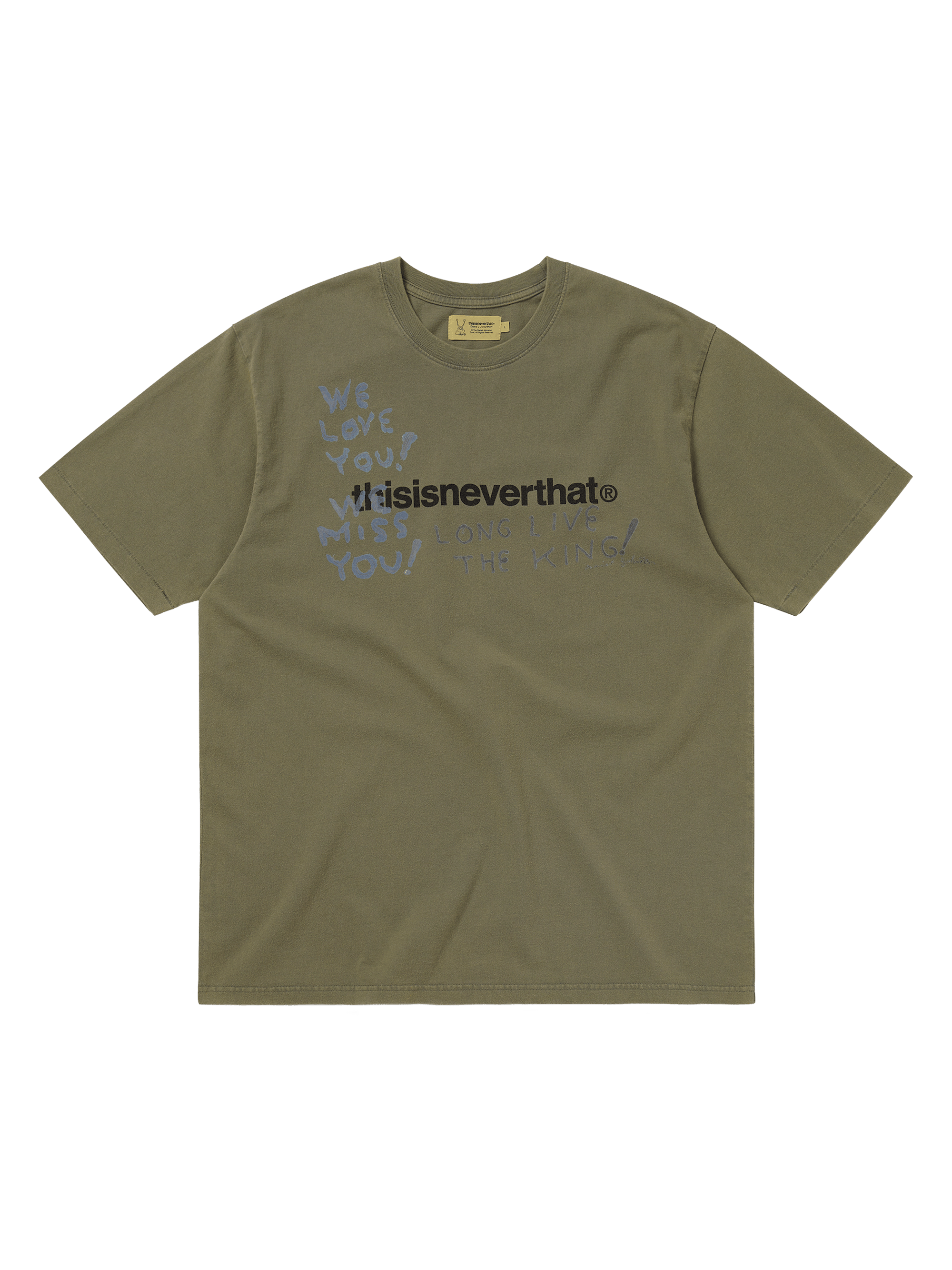 thisisneverthat - TNT Daniel Johnston Kirby Tee (Mud) product image 2 | TRAB K-Fashion Australia