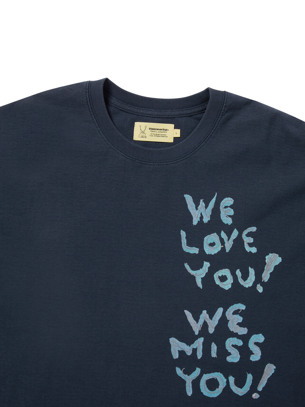 thisisneverthat - TNT Daniel Johnston Kirby Tee (Navy) product image 2 | TRAB K-Fashion Australia