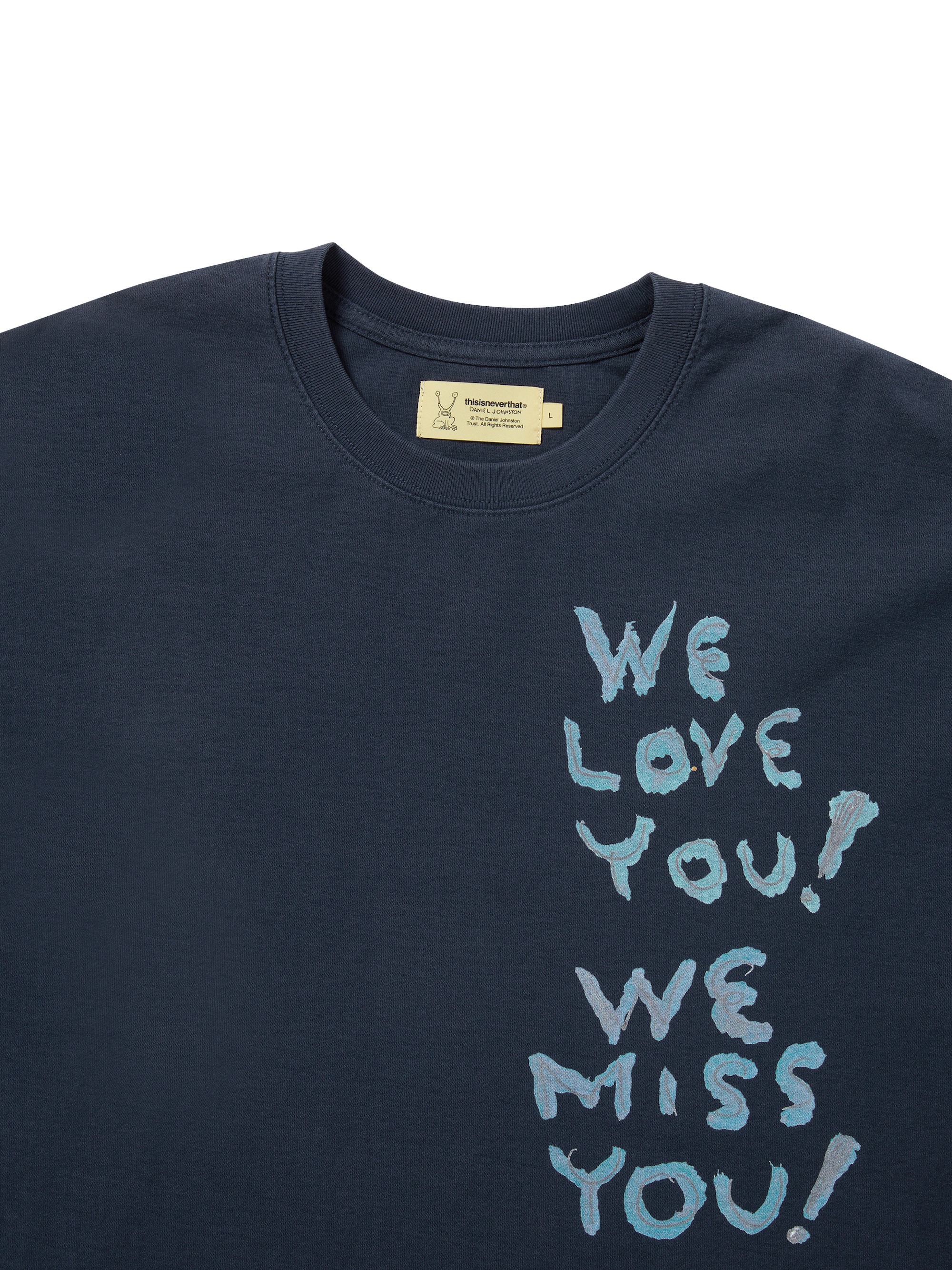thisisneverthat - TNT Daniel Johnston Kirby Tee (Navy) product image 2 | TRAB K-Fashion Australia