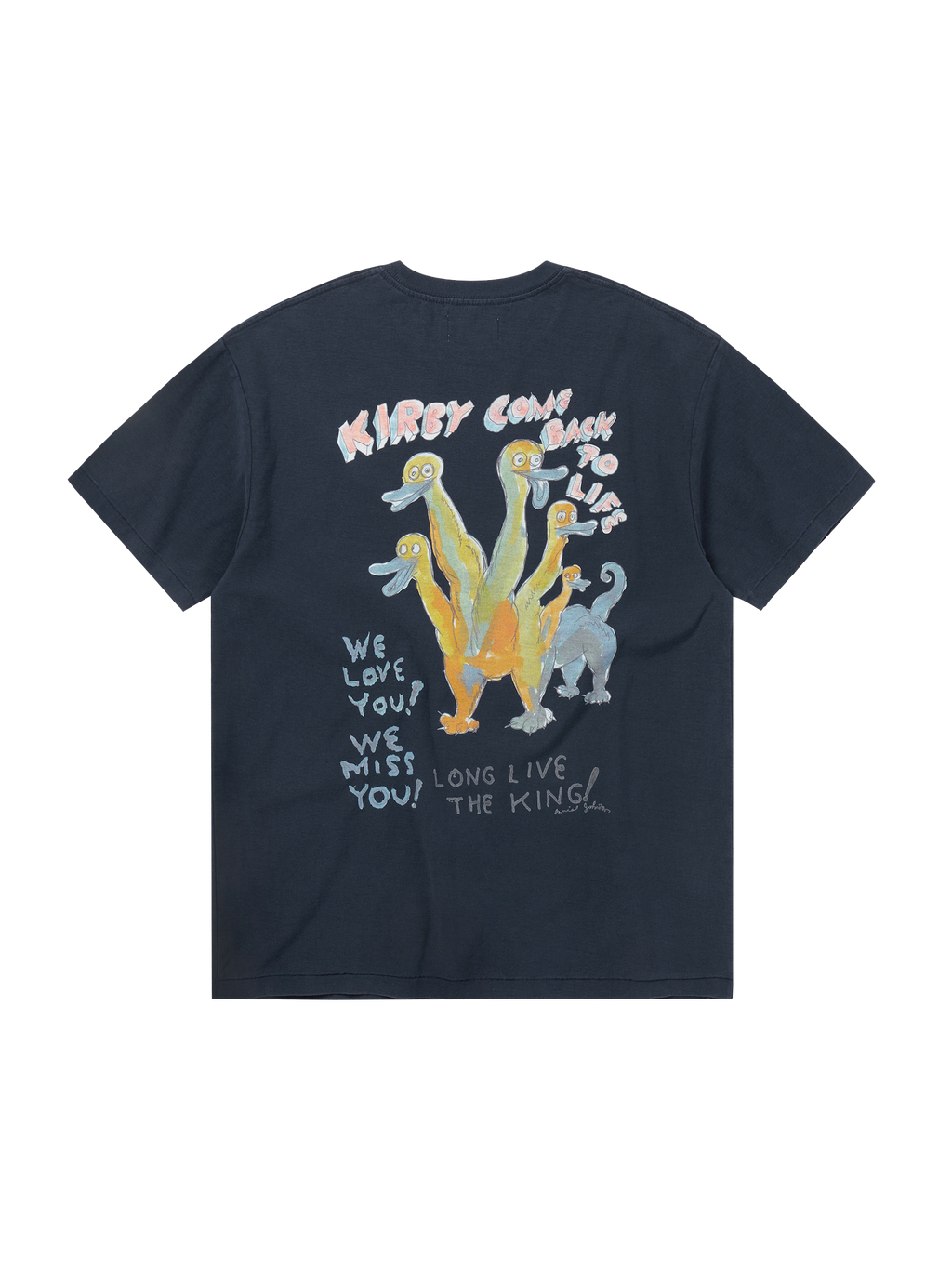 thisisneverthat - TNT Daniel Johnston Kirby Tee (Navy) product image 3 | TRAB K-Fashion Australia