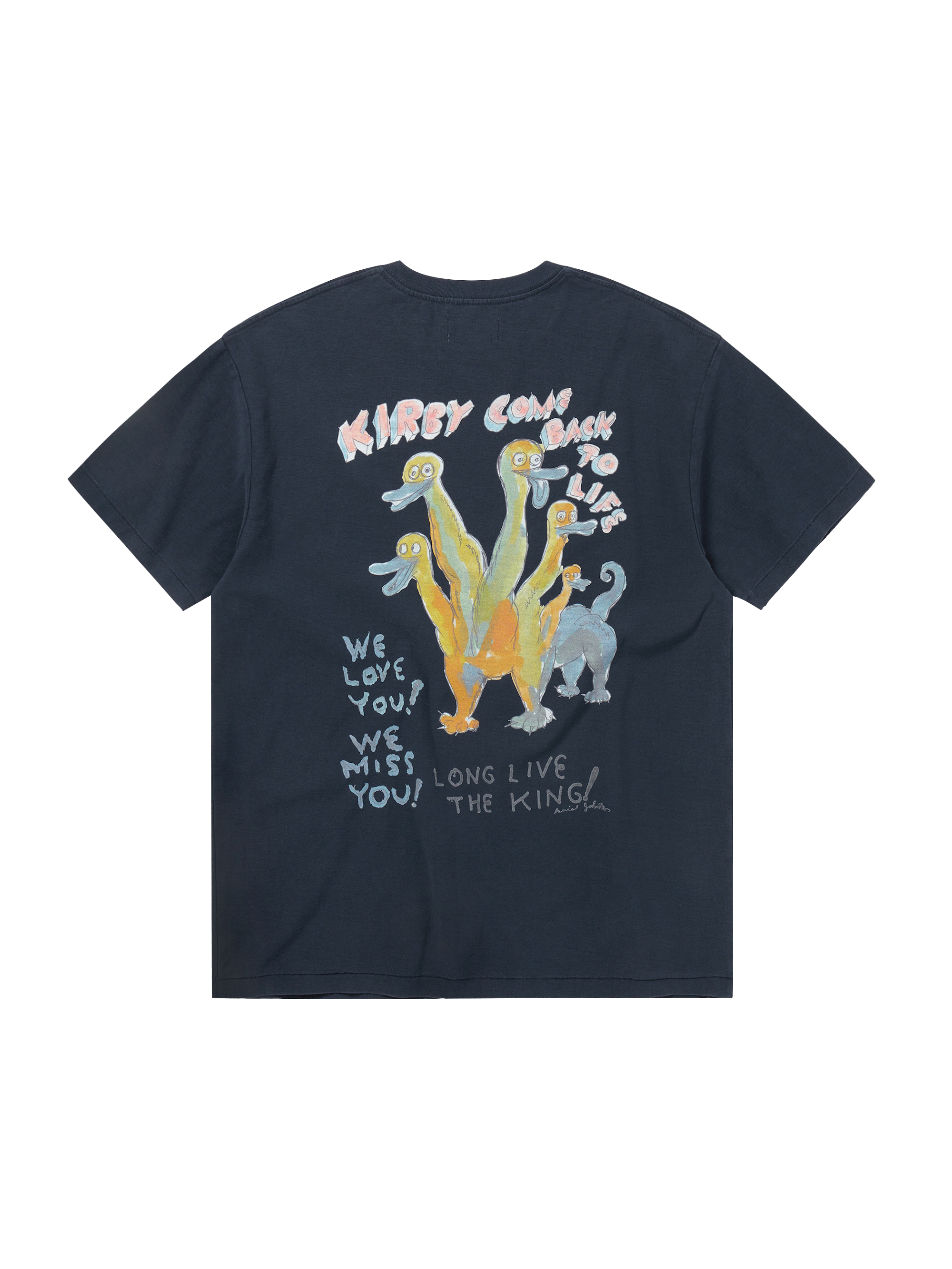 thisisneverthat - TNT Daniel Johnston Kirby Tee (Navy) product image 3 | TRAB K-Fashion Australia