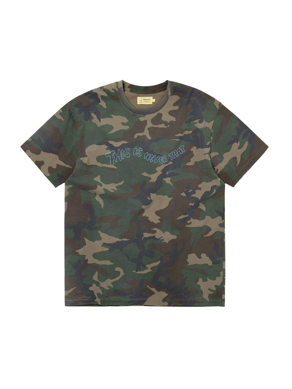 thisisneverthat - TNT Daniel Johnston Mannequins Tee (Camo) product image 1 | TRAB K-Fashion Australia