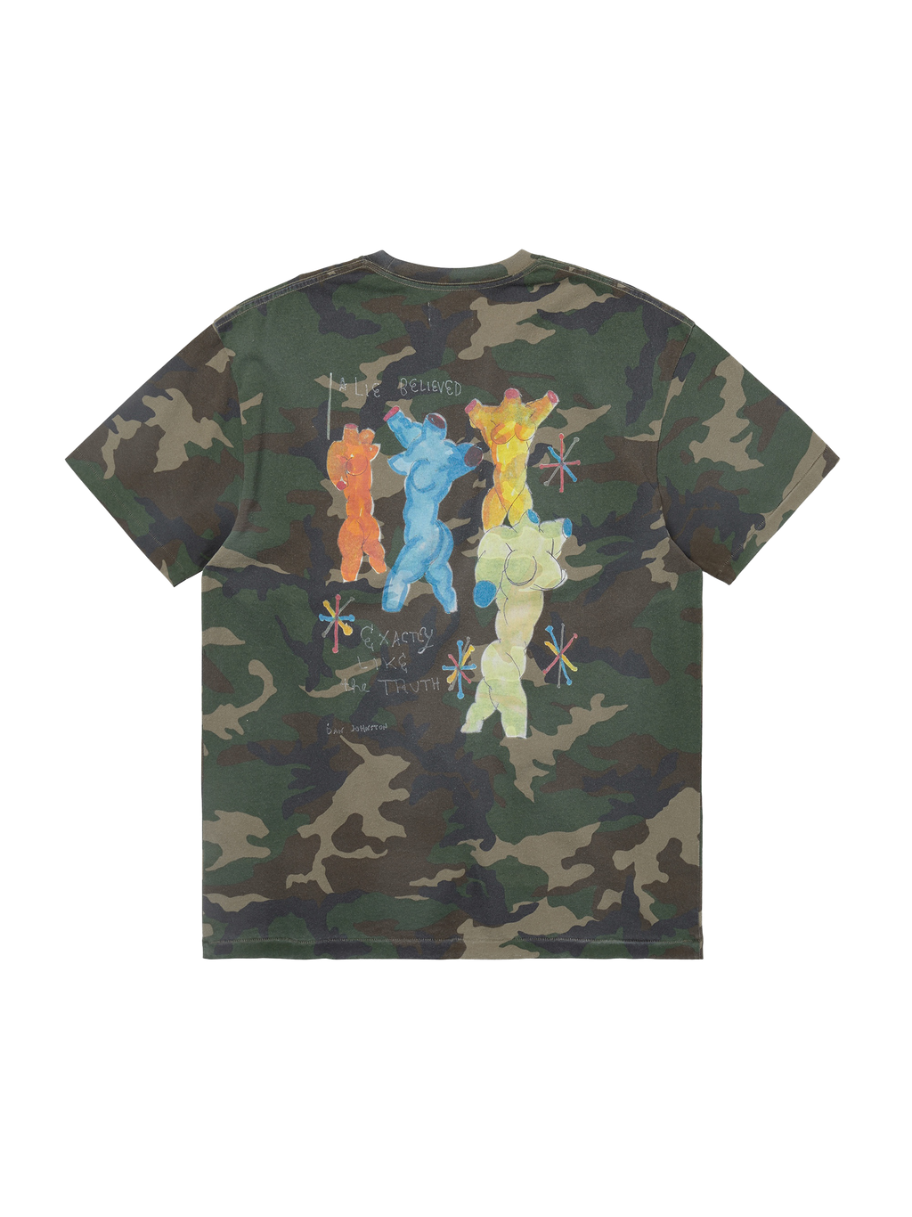 thisisneverthat - TNT Daniel Johnston Mannequins Tee (Camo) product image 3 | TRAB K-Fashion Australia
