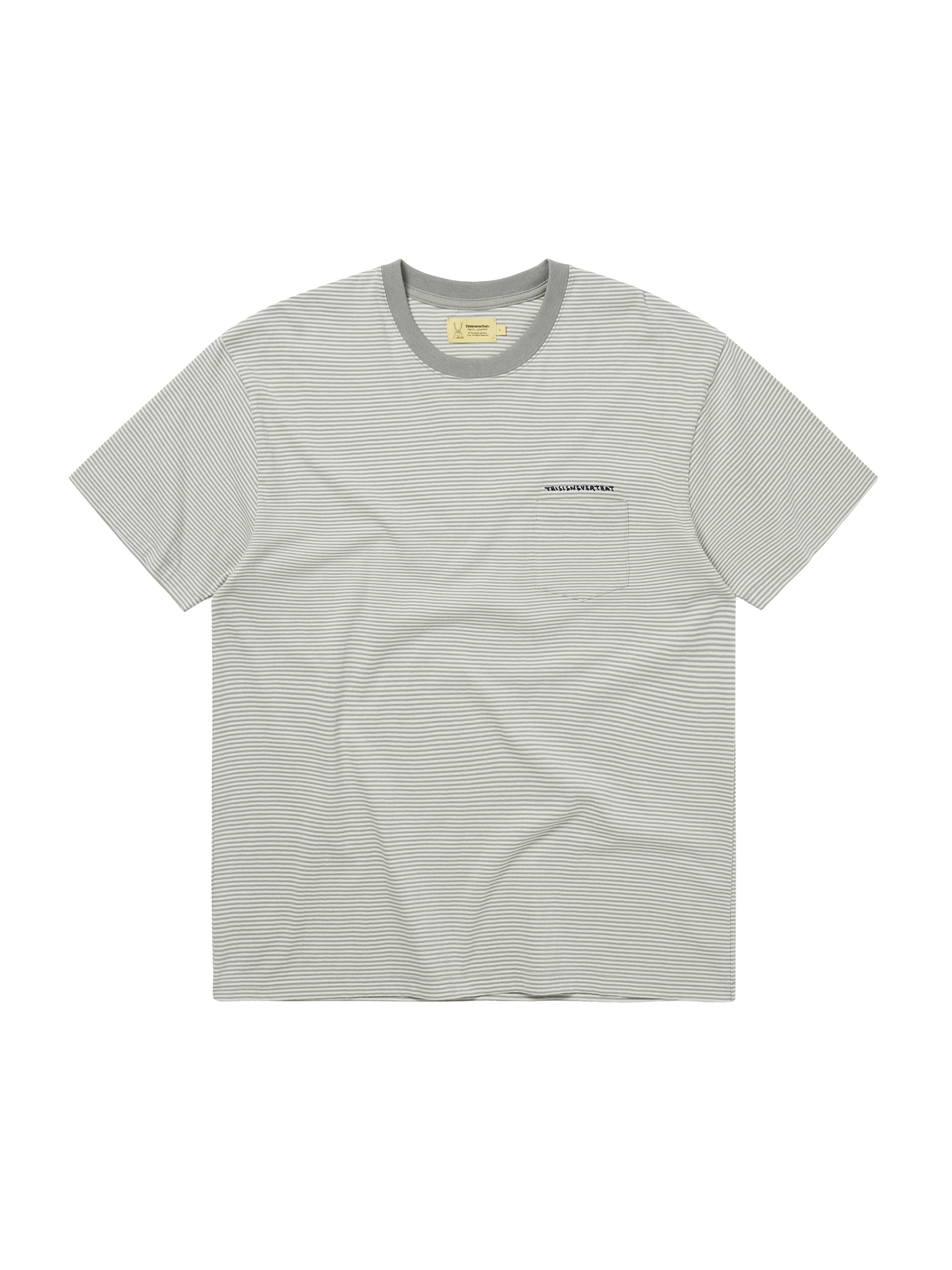 thisisneverthat - TNT Daniel Johnston Smiling Tee (Grey) product image 1 | TRAB K-Fashion Australia