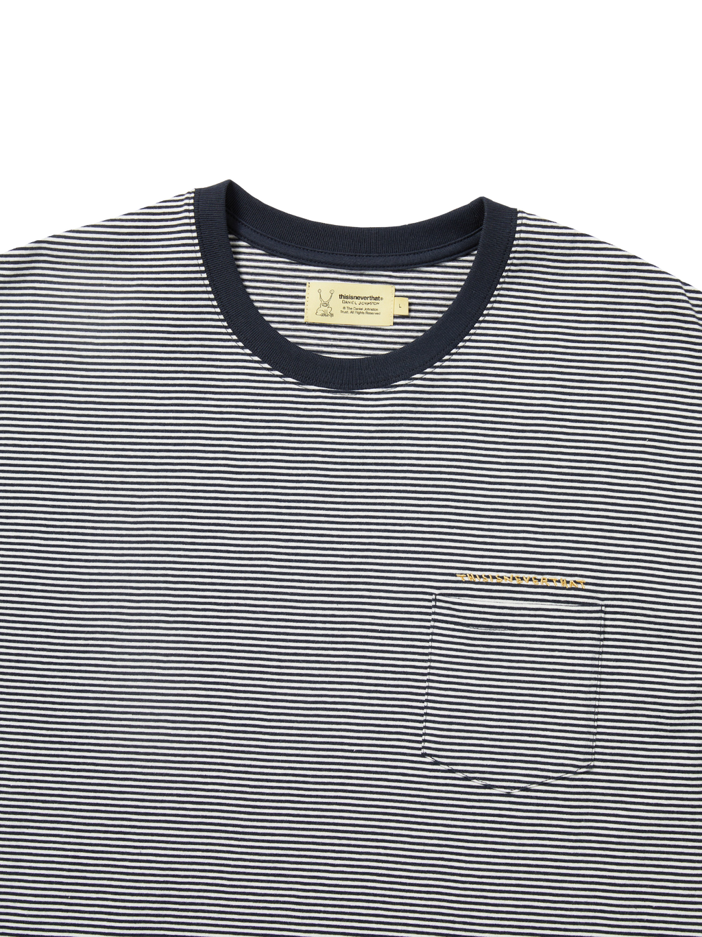 thisisneverthat - TNT Daniel Johnston Smiling Tee (Navy) product image 2 | TRAB K-Fashion Australia