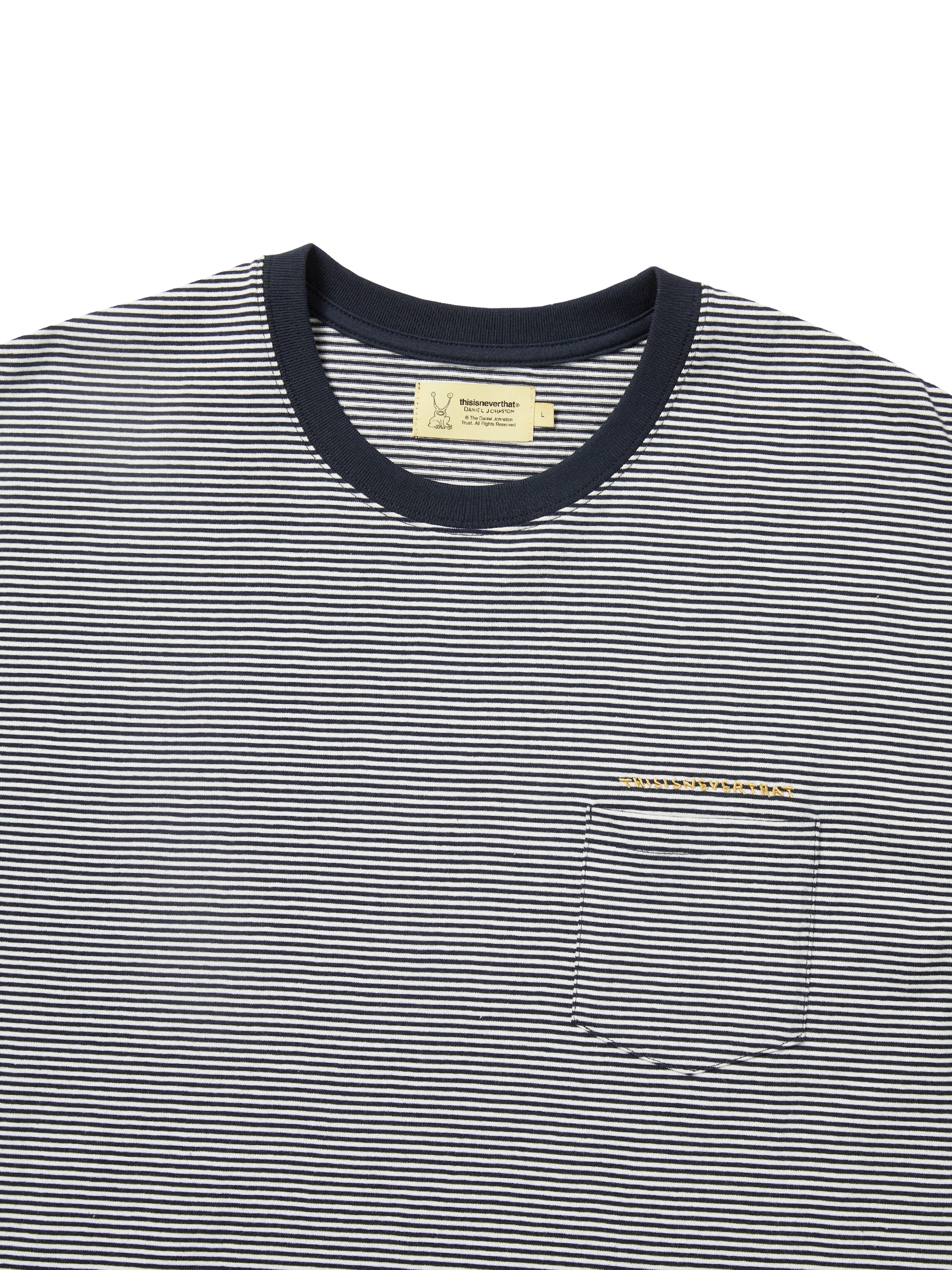 thisisneverthat - TNT Daniel Johnston Smiling Tee (Navy) product image 2 | TRAB K-Fashion Australia